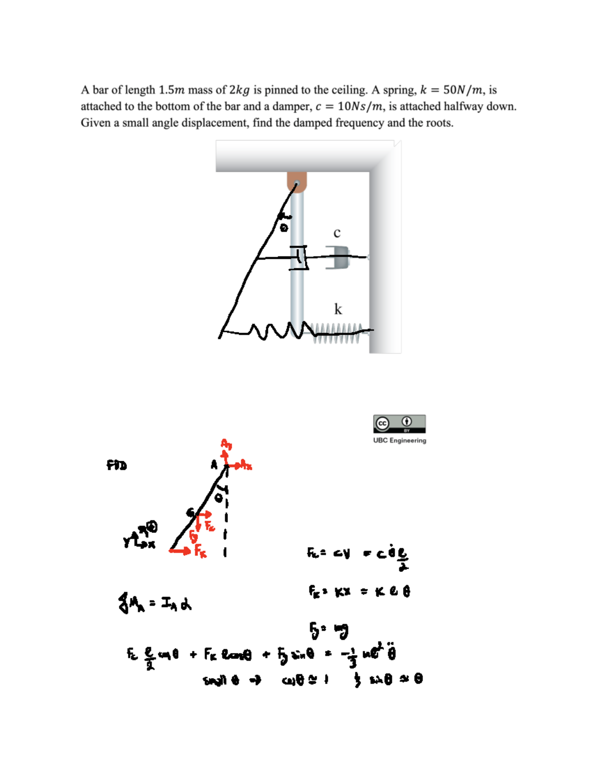 P5 - About Vibration Engineering lectures and problems - En FDD A TAx ...