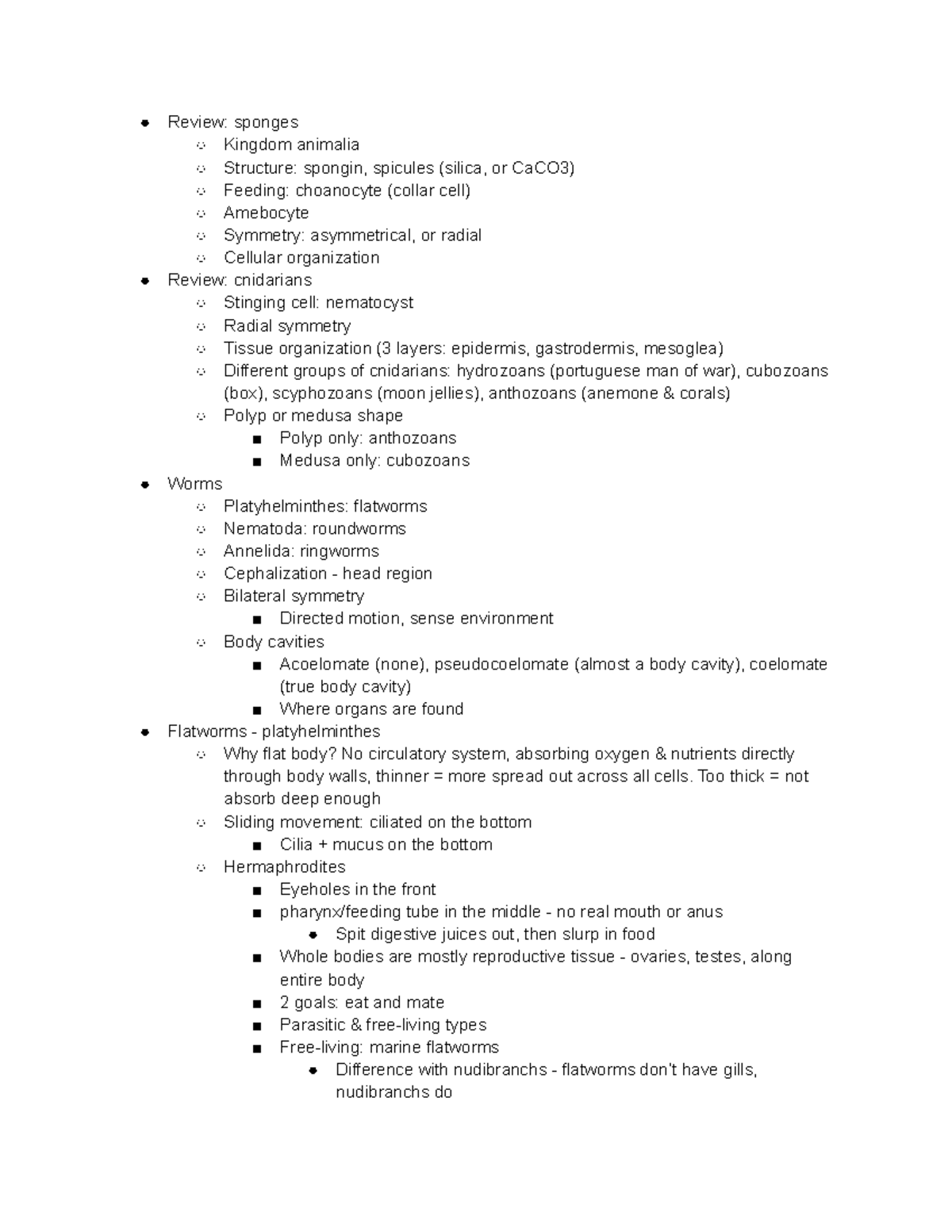 10 11 - EOSC 123 Organisms and Ecosystems notes taught by Dr. Searcy ...
