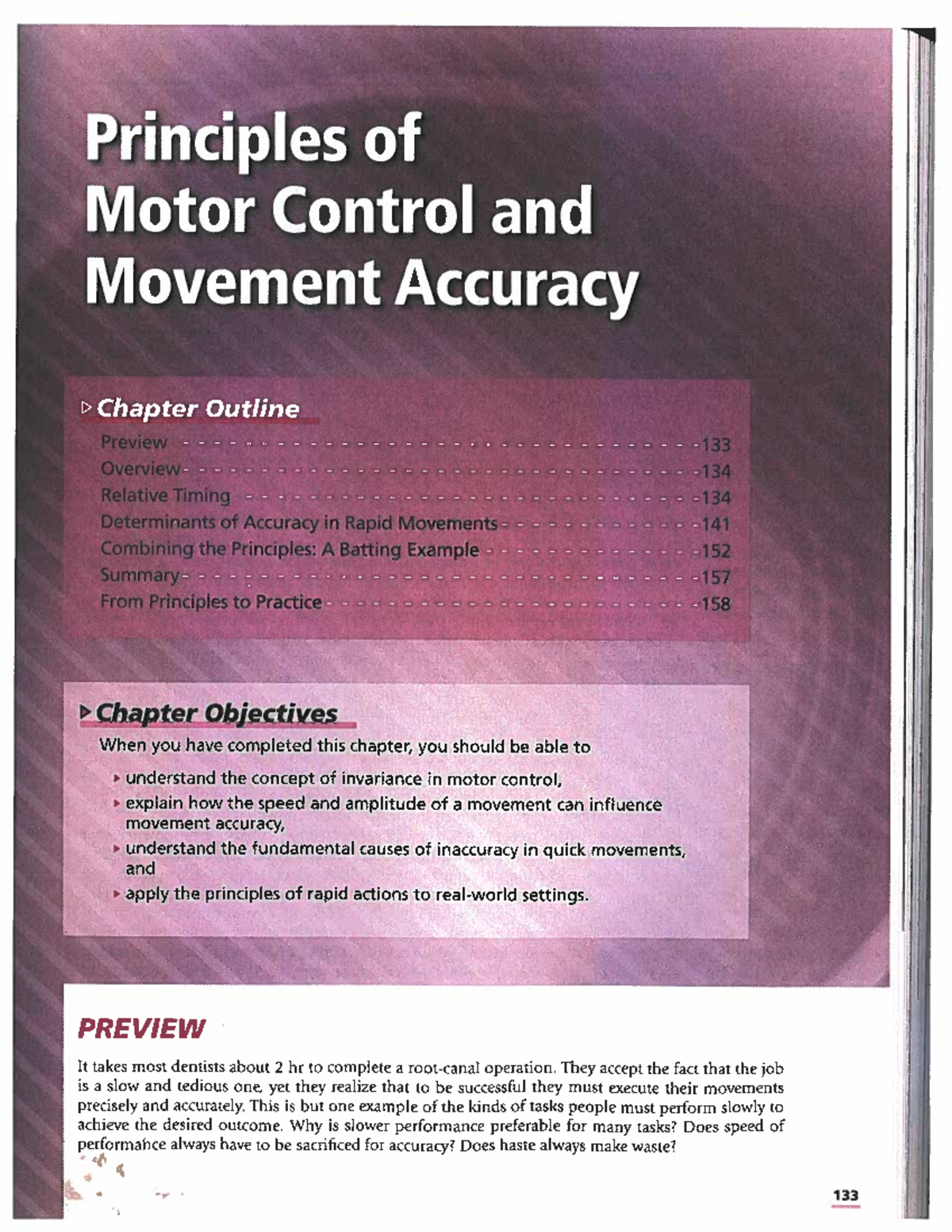 Motor Skills - CH.5 PDF (Principles of Motor Control) - Principles of ...