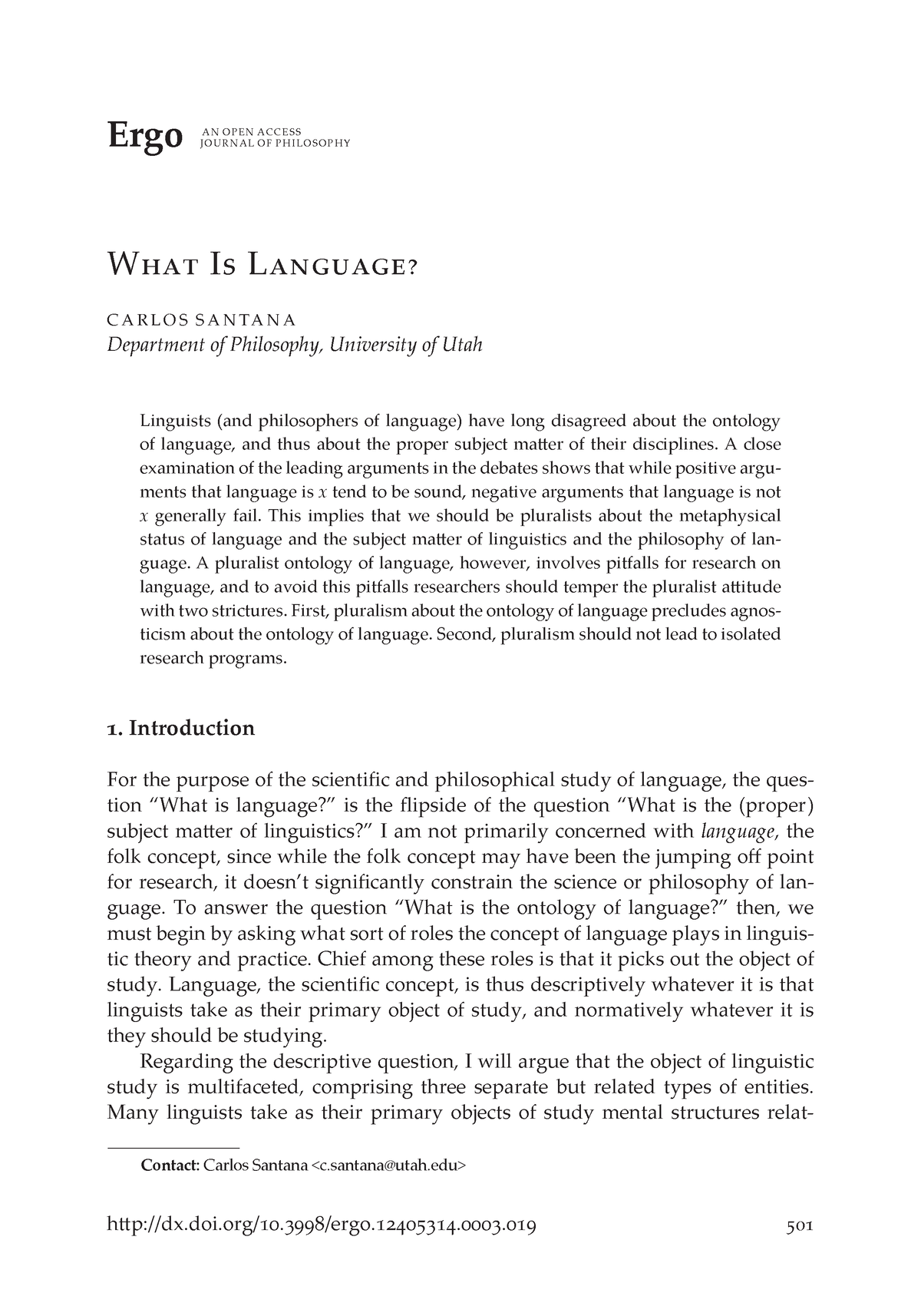 what-is-language-ergo-journal-of-philosophyan-open-access-studocu