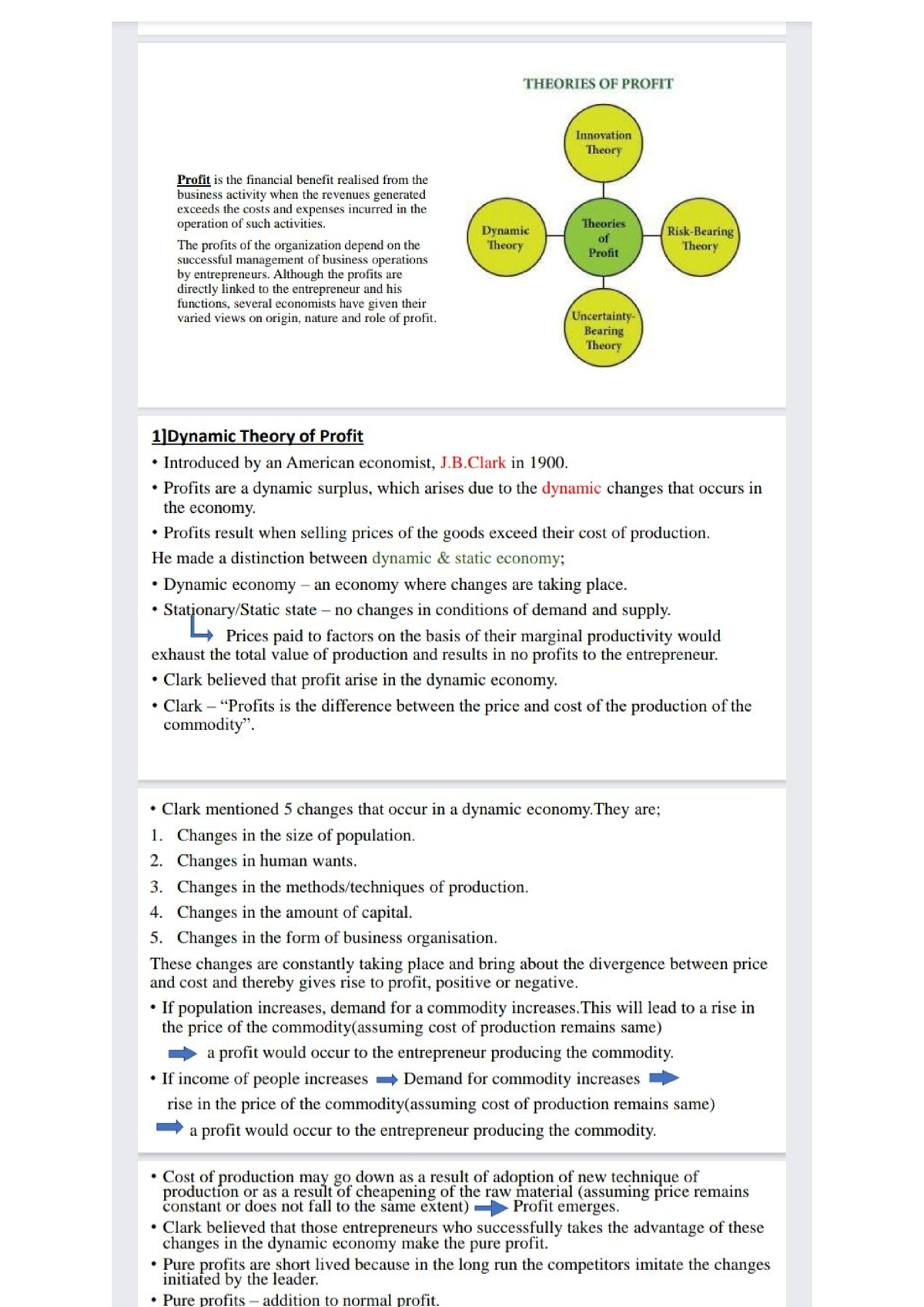 theories-of-profit-in-economics-business-economics-studocu