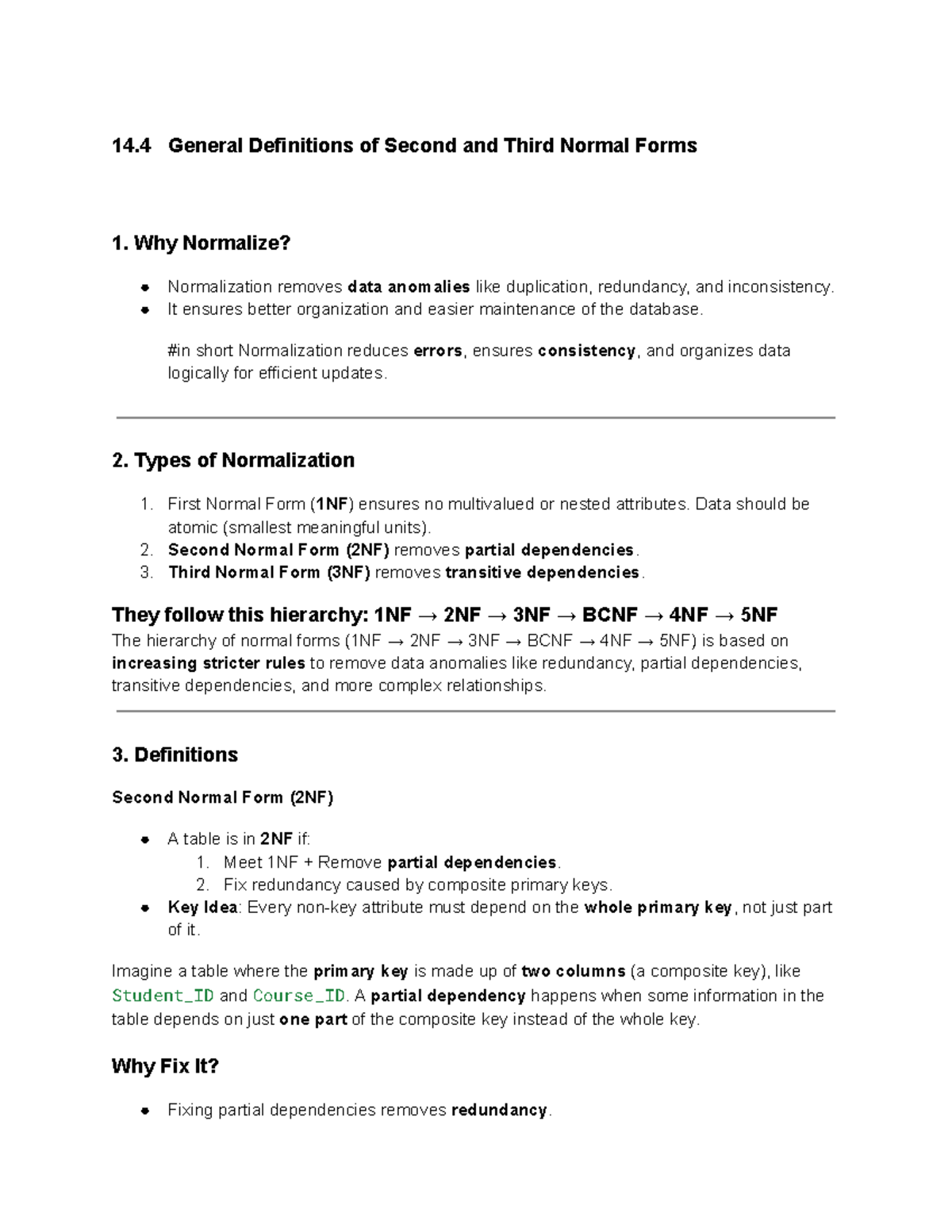 More Explanation - dsfvbn fpiogff - 14 General Definitions of Second ...
