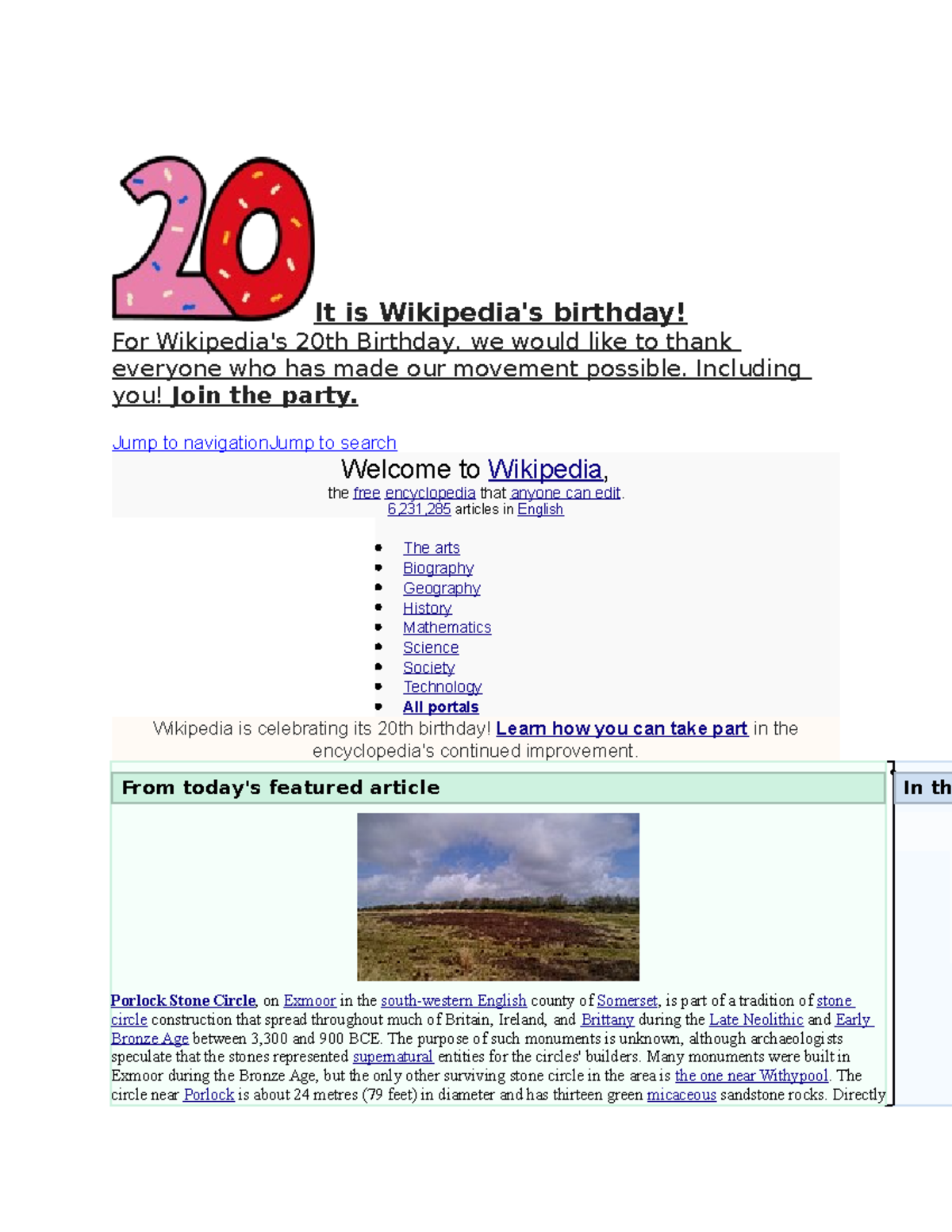 Culture The New Normal - Jjjjj - It Is Wikipedia's Birthday! For ...