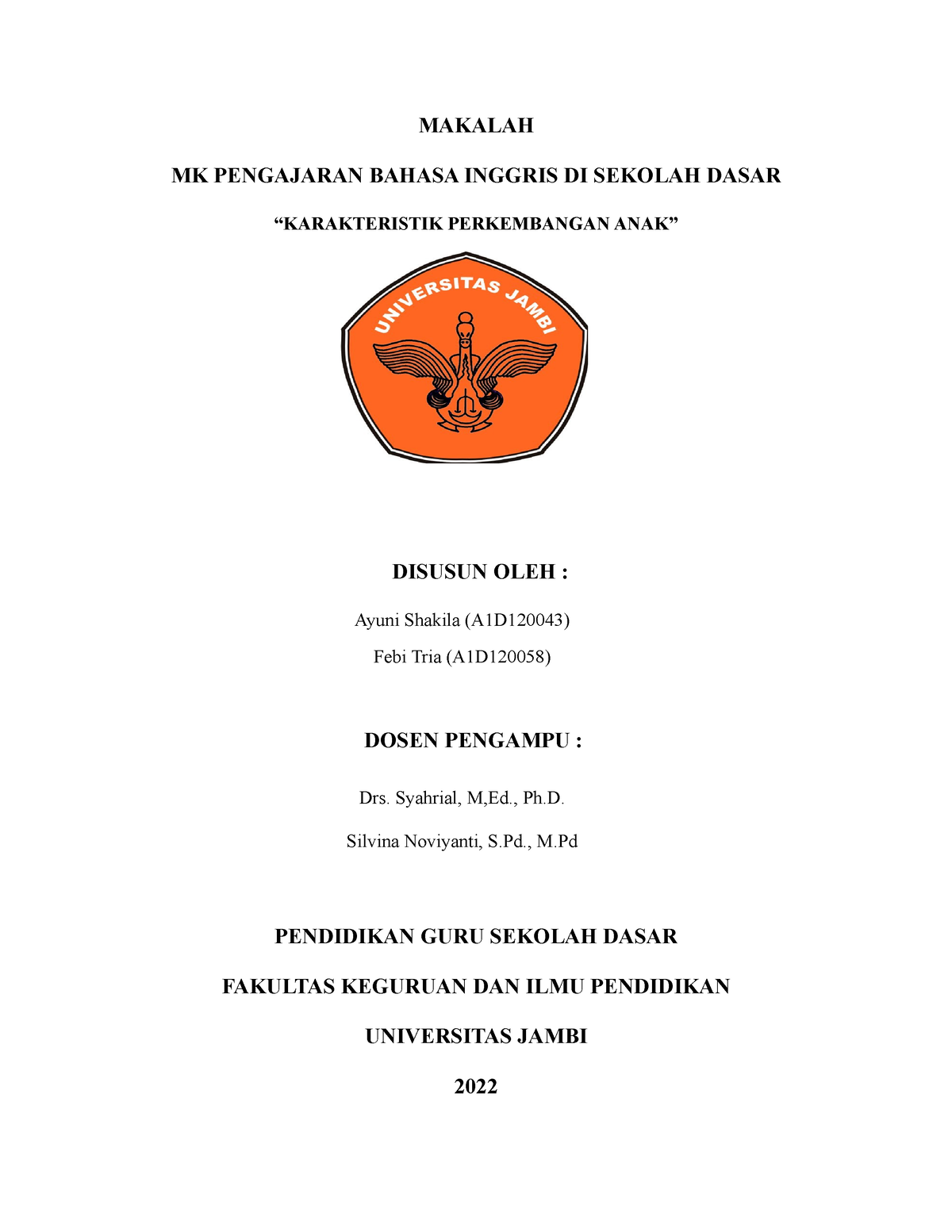 Kelompok 8 Makalah B. Inggris Materi 2 R002 - MAKALAH MK PENGAJARAN ...