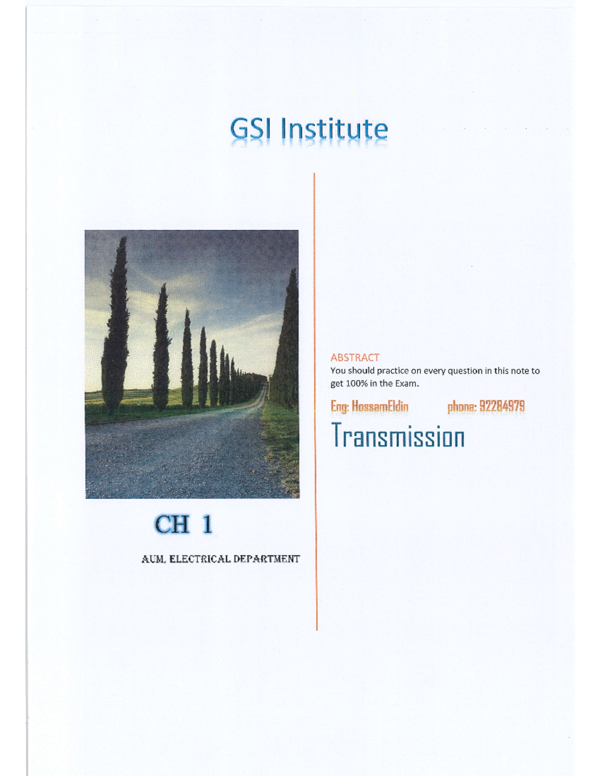 Trans CH 1 - Chapter one - Transforming ideas to innovations II - Studocu