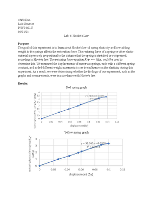 Physics 214 Lab5 Atwood Machine Questions - Physics 214L Lab #5: Atwood ...