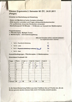 Ergonomie WS1617 - Klausur Mit Lösung - Name, Vorname: - 1 -· Matrikel ...