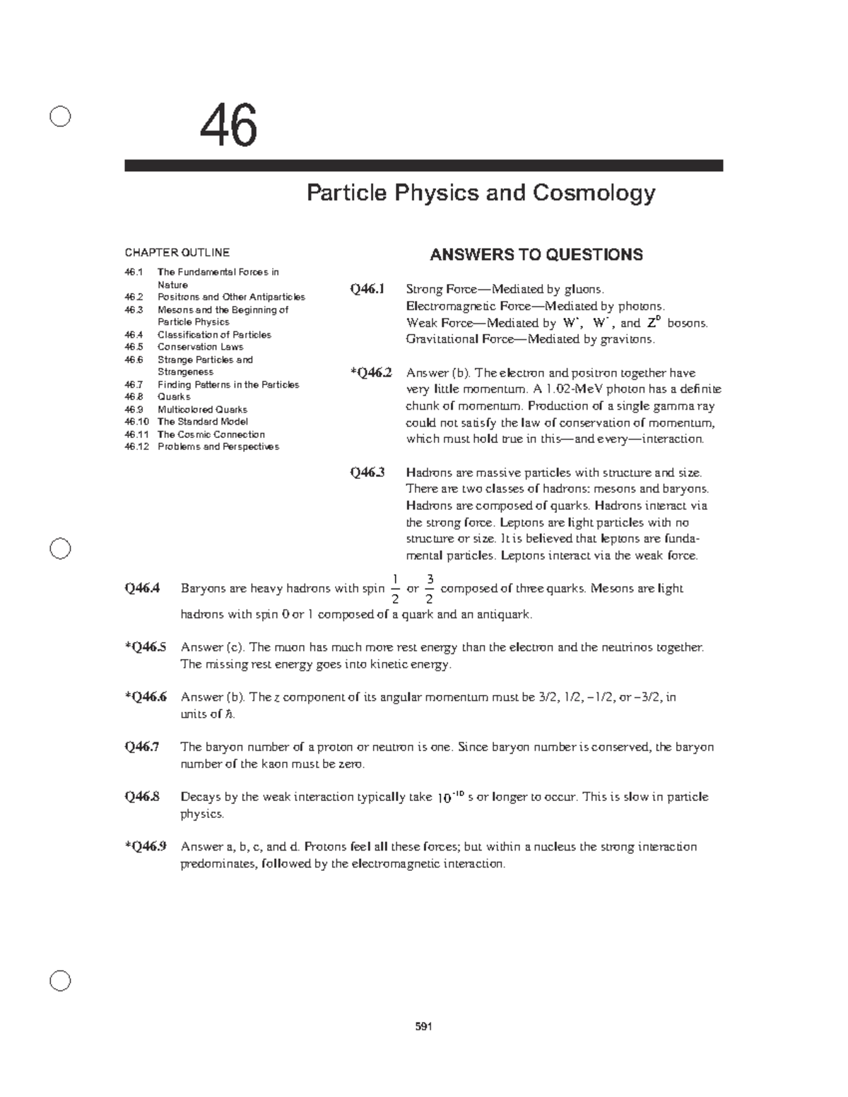 SM_chapter46.pdf - 46 Particle Physics and Cosmology CHAPTER OUTLINE 46 ...