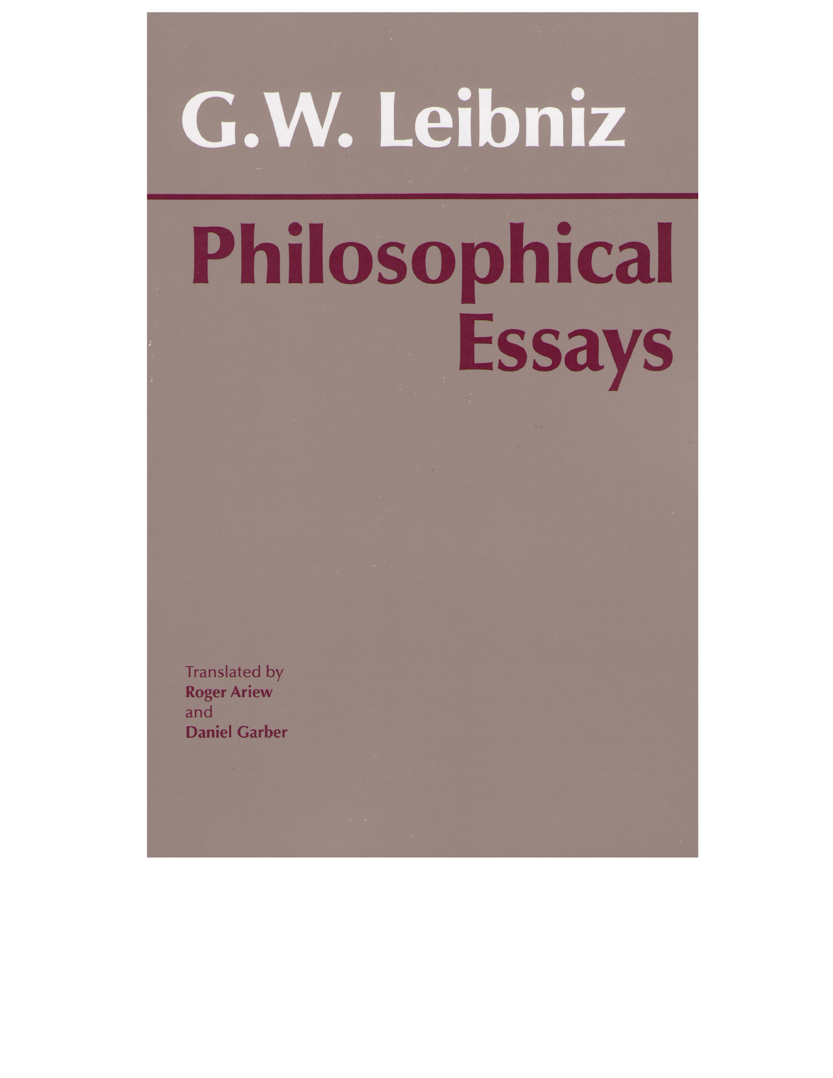 leibniz new essays pdf