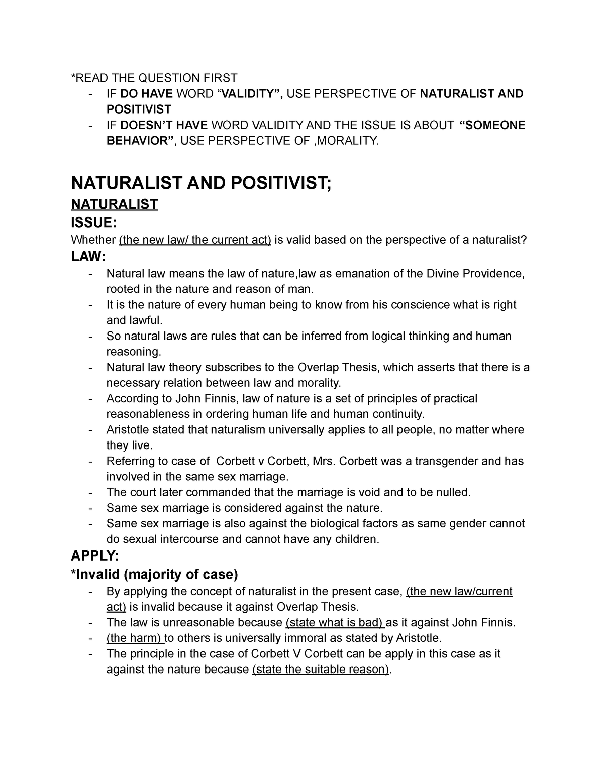 written assignment law034