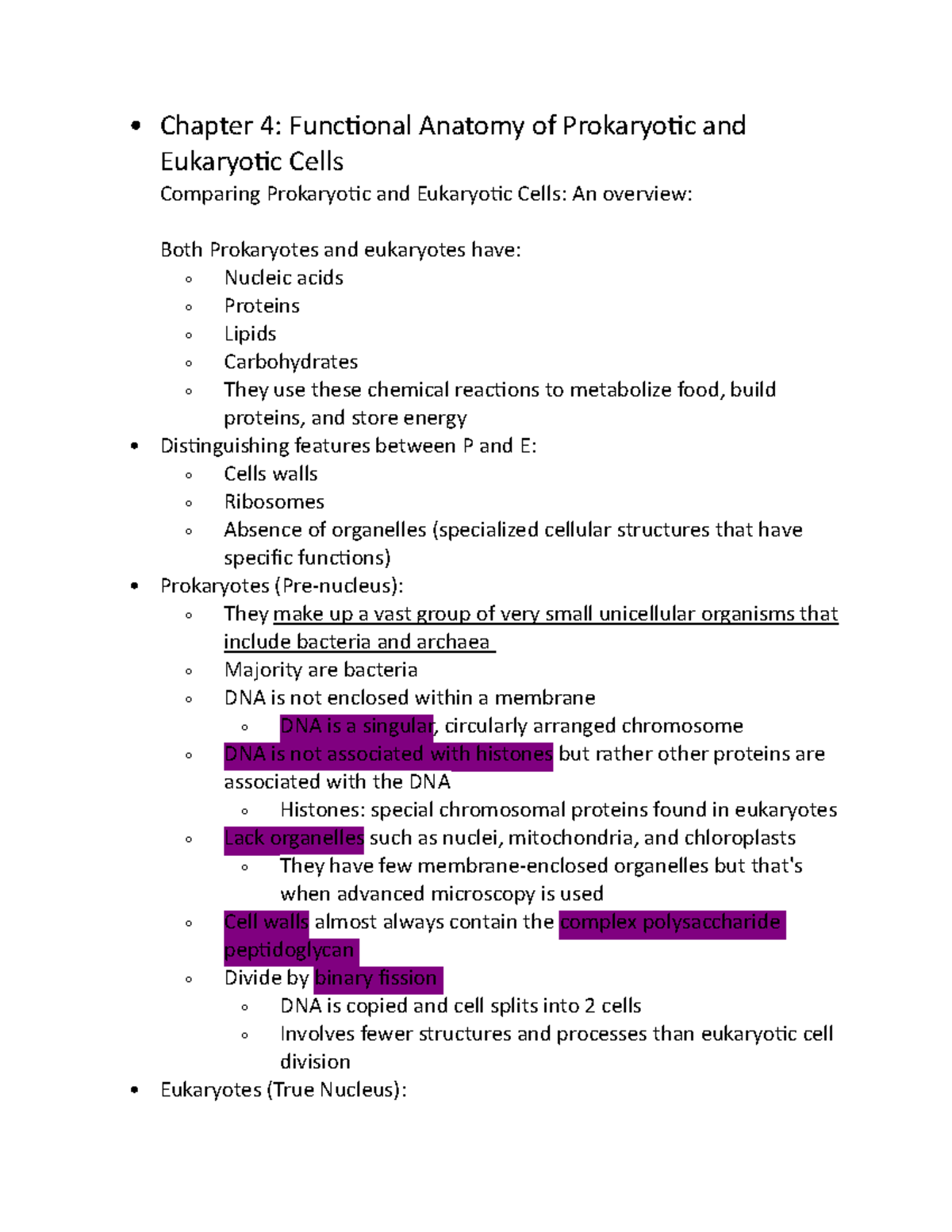 Chapter 4 part 2 - • Chapter 4: Func0onal Anatomy of Prokaryo0c and ...