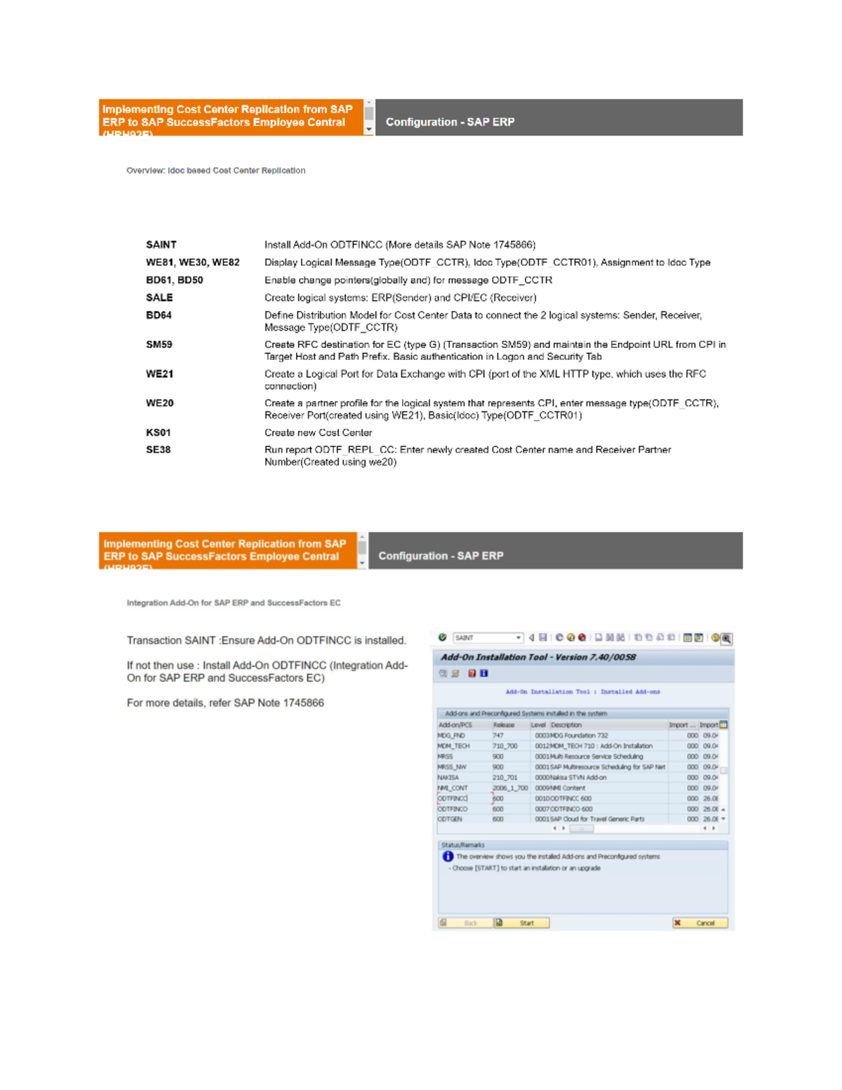 ODTF CCTR REPL ERP TO EC Guide - cloud computing - Studocu