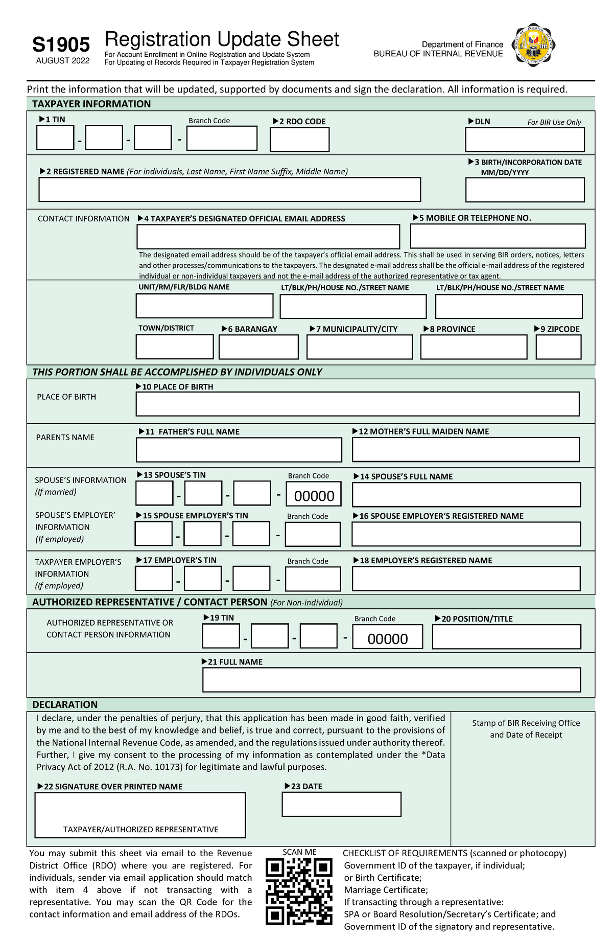 rmc-no-122-2022-s1905-rus-s-august-2022-registration-update-sheet