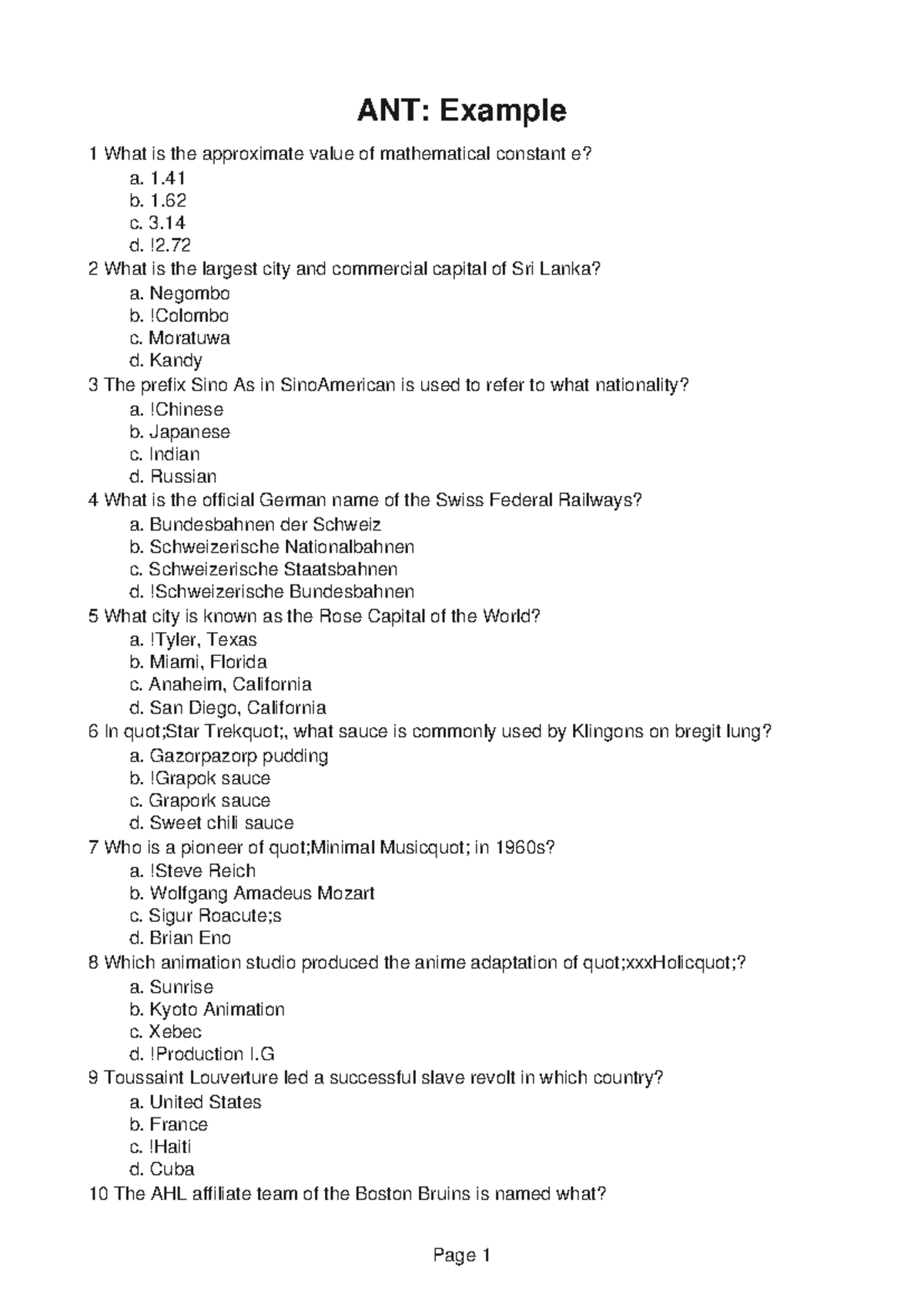 ANT204-Topic-1 - ANT204 - ANT: Example 1 What is the approximate value ...