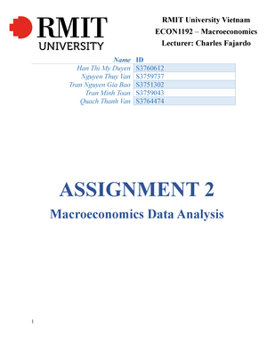 macroeconomics assignment 3