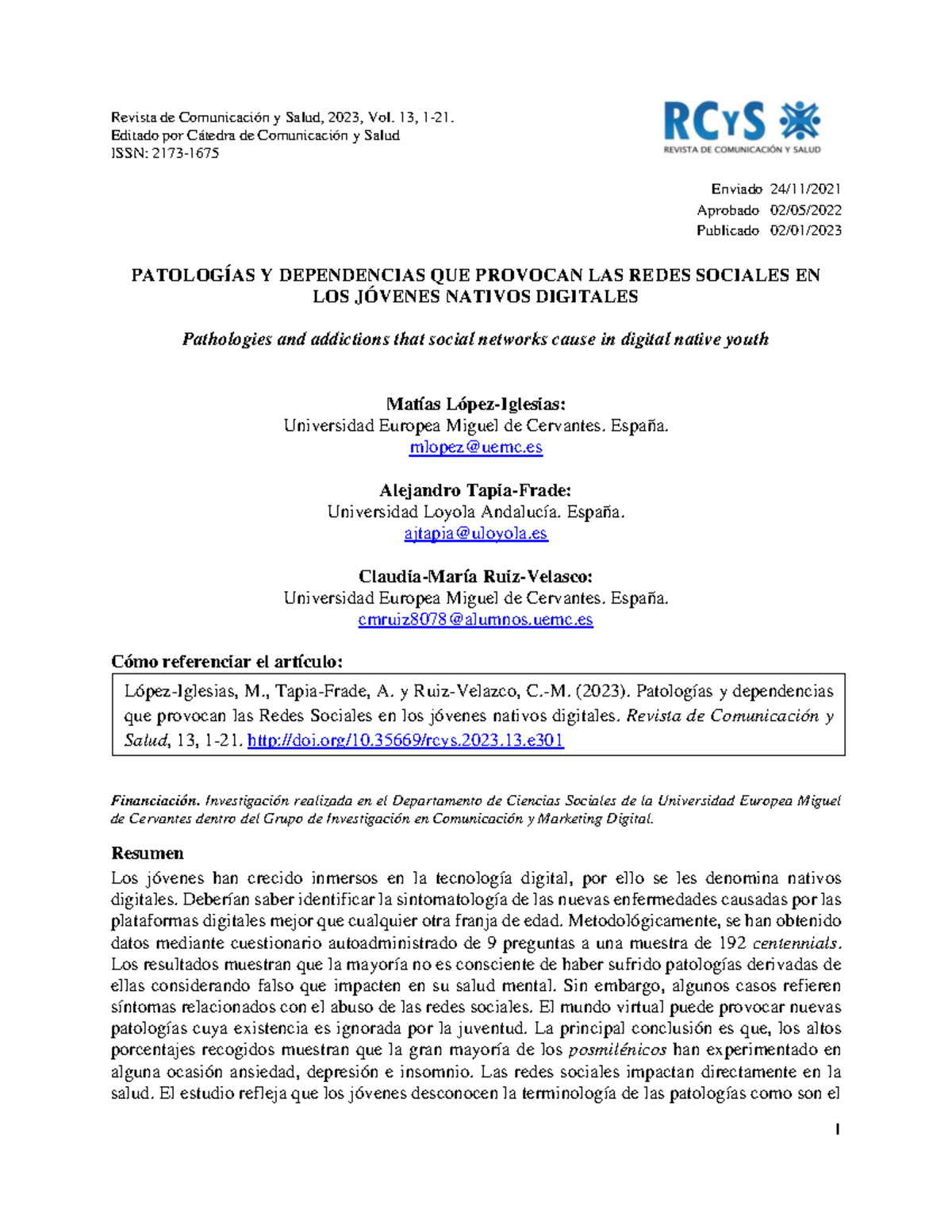 301 1-21 Patologías+Y+ Dependencias+QUE+ Provocan+LAS+ Redes+ Sociales ...