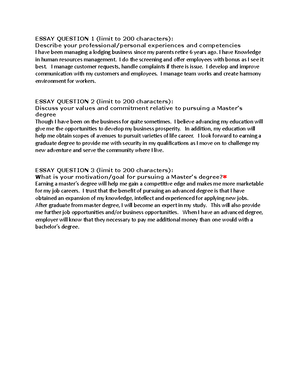 BA 100 Week 10 forum - Sample for future students - What is the most ...