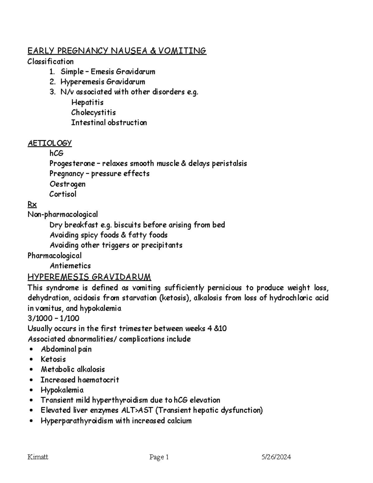 Hyperemesis - All you need to know about hyperemisi - EARLY PREGNANCY ...