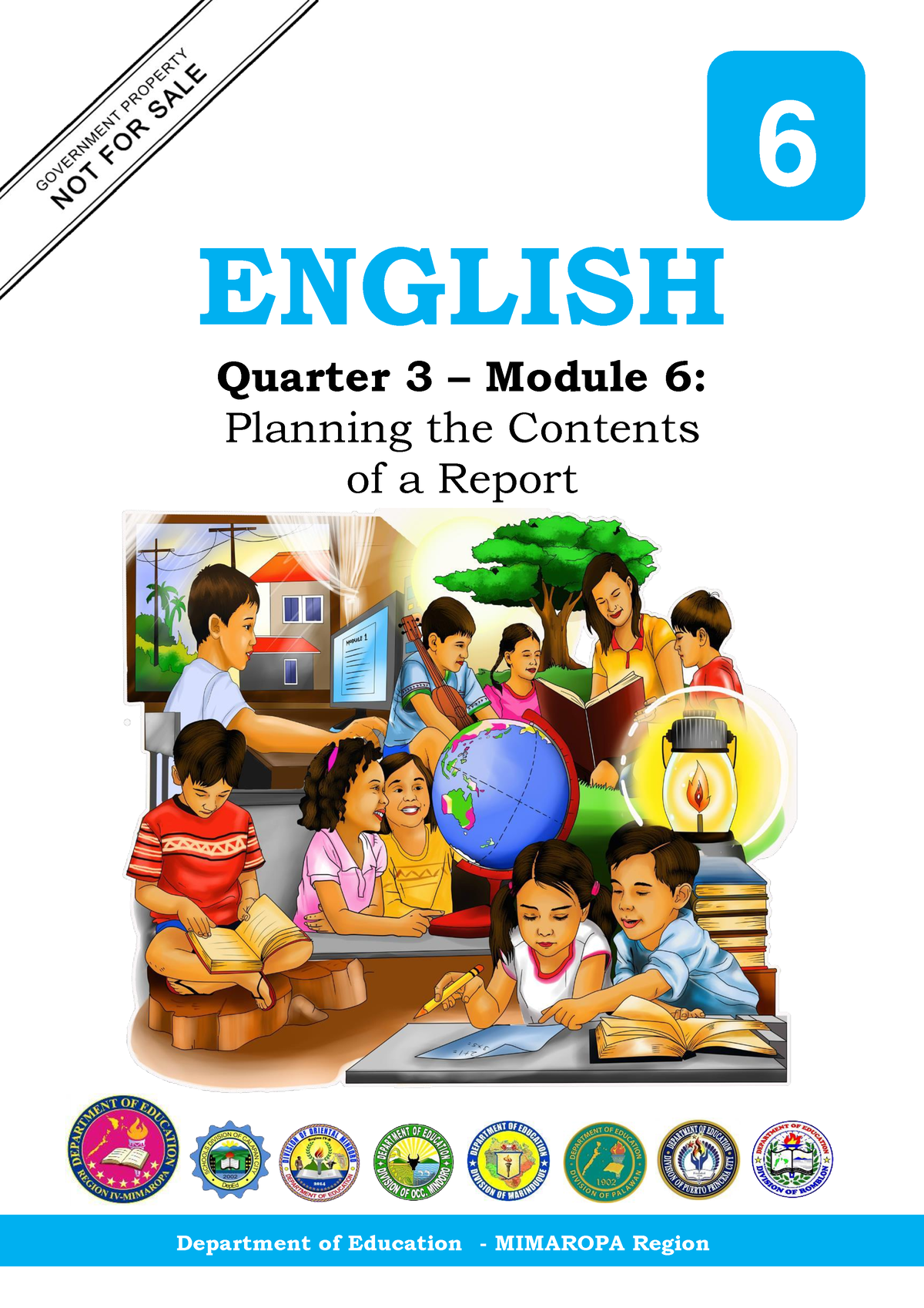 English 6 Quarter 3 Module 6 Planning The Contents Of A Report ...