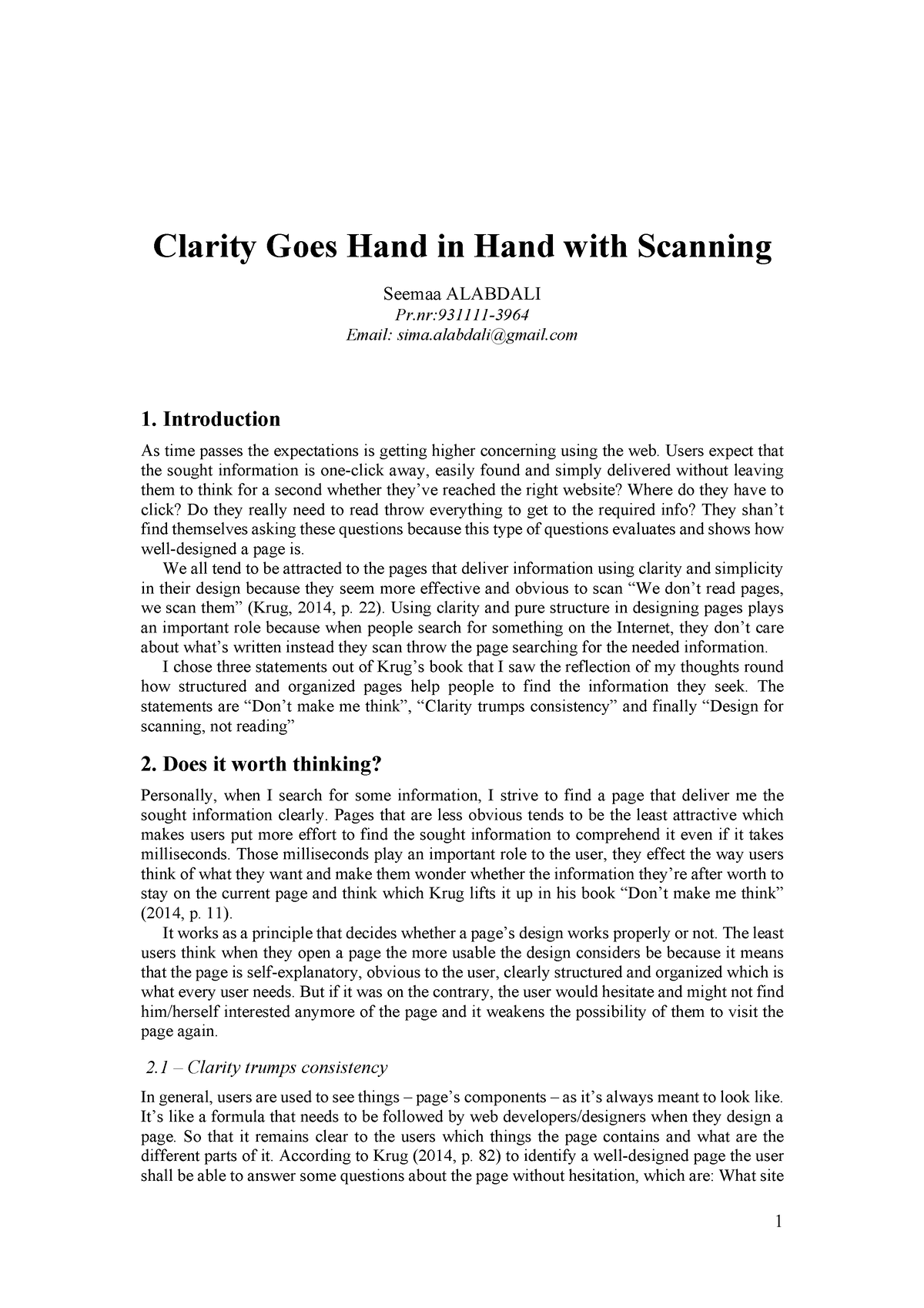 essay-1-clarity-goes-hand-in-hand-with-scanning-1-clarity-goes-hand