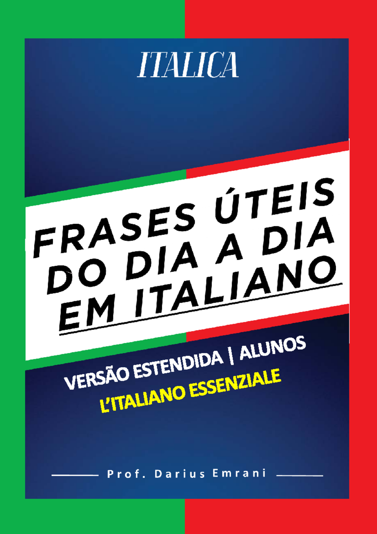 Ebook Frases úteis alunos italica - FRASES ⁄TEIS DO DIA A DIA EM ...