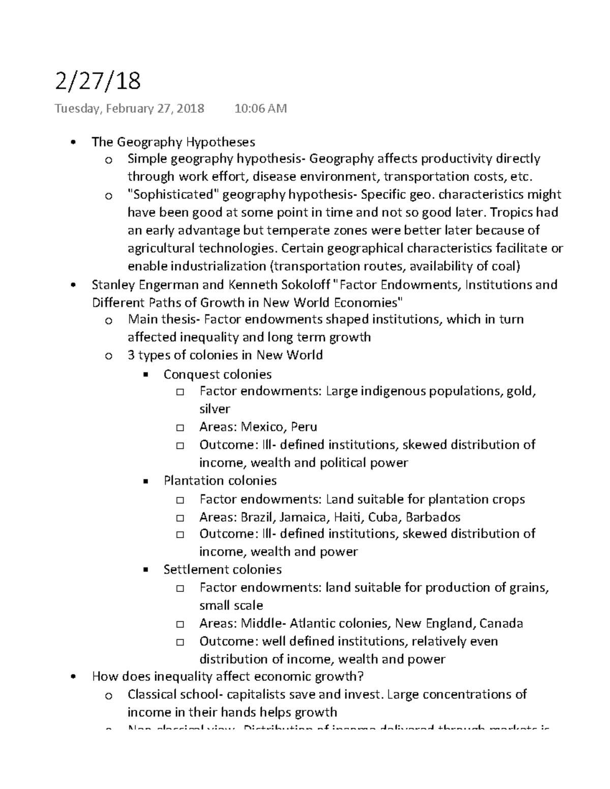 22718 Warning TT undefined function 32 The Geography Hypotheses