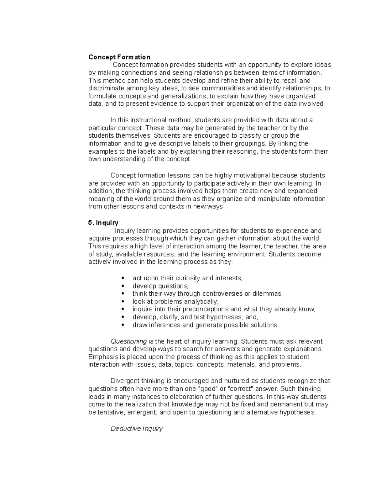 Production OF Social Studies Instructional Materials Concept