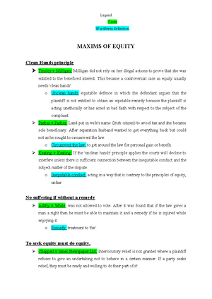 [solved] Summarise These Cases In Terms Of Equity And Trusts Target 