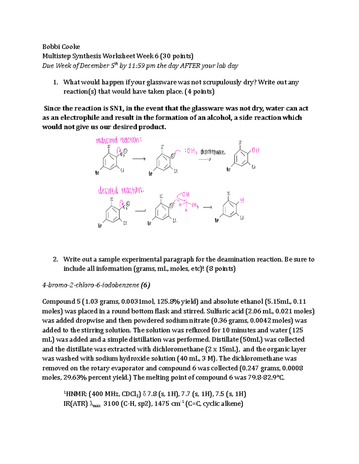 multistep-synthesis-worksheet-week-6-1-bobbi-cooke-multistep