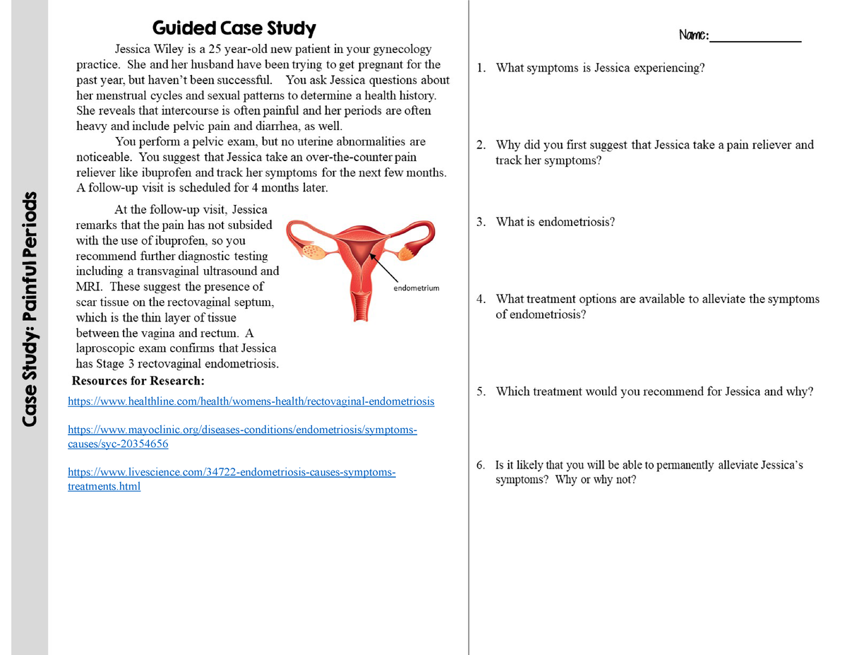 case study on endometriosis slideshare