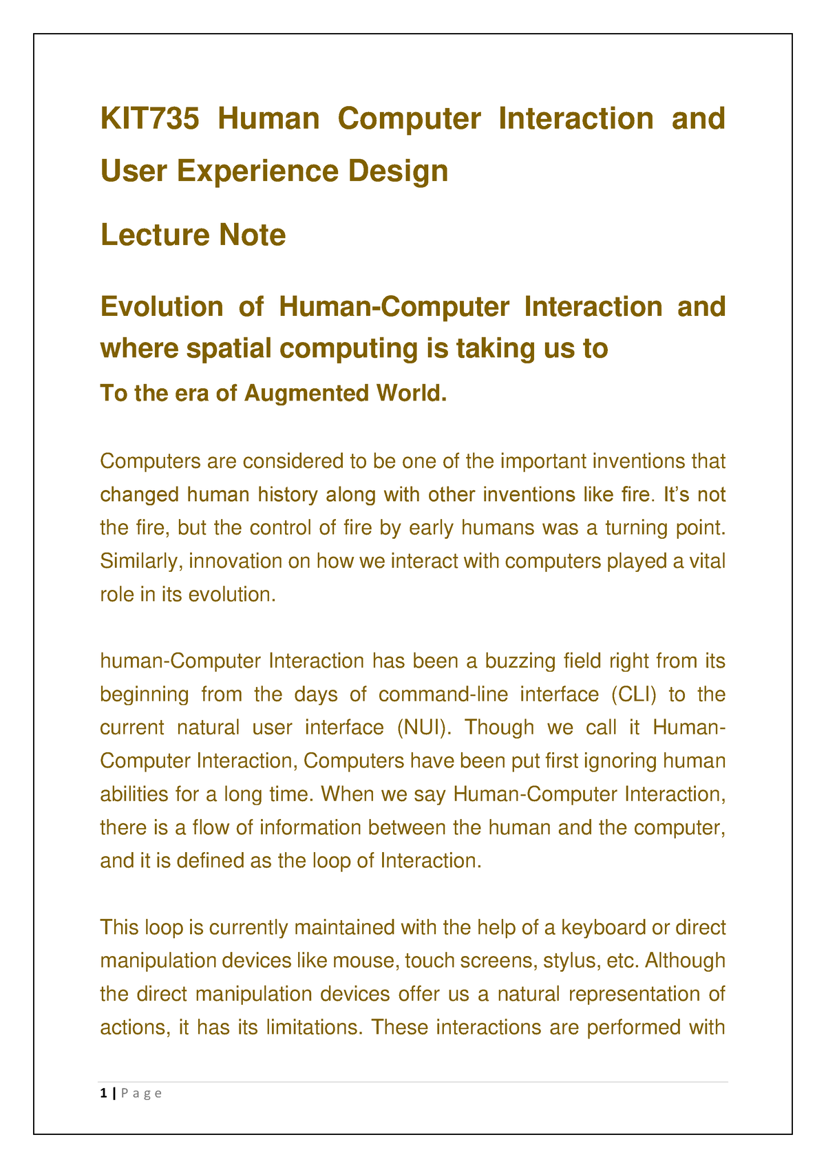 human computer interaction thesis topics