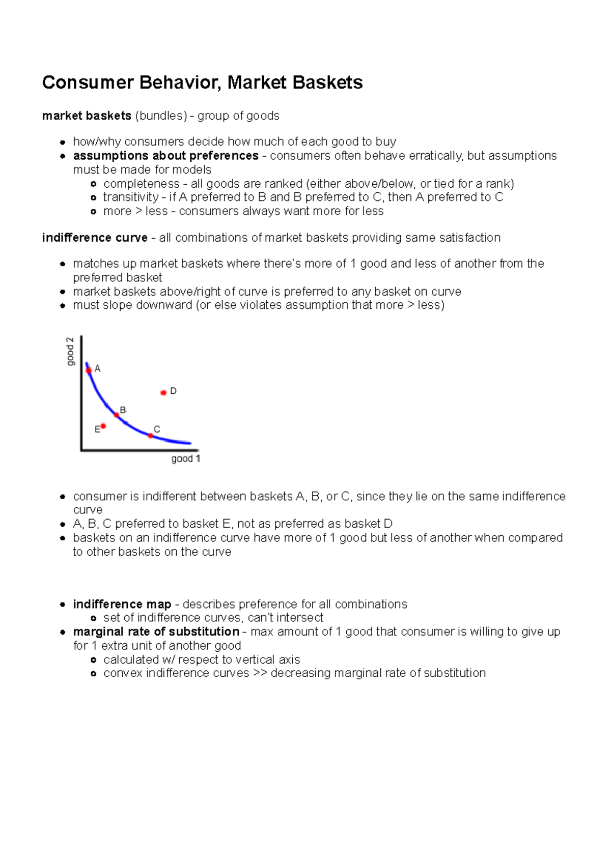 Consumer Behavior, Market Baskets buying left/right shoes it doesn't matter how many right