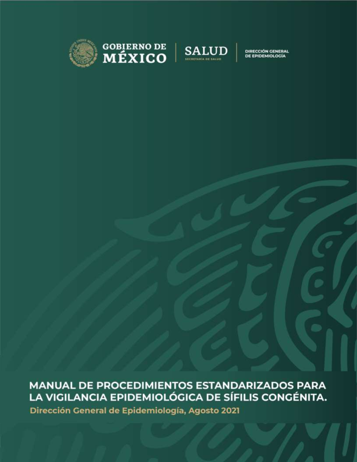 31 Manual Sifilis DIRECCI N GENERAL DE EPIDEMIOLOG A Direcci n De 