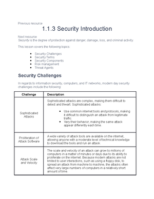 Chapter 3 CNT - cnt notes from testout - Previous resource 3.1 Physical ...