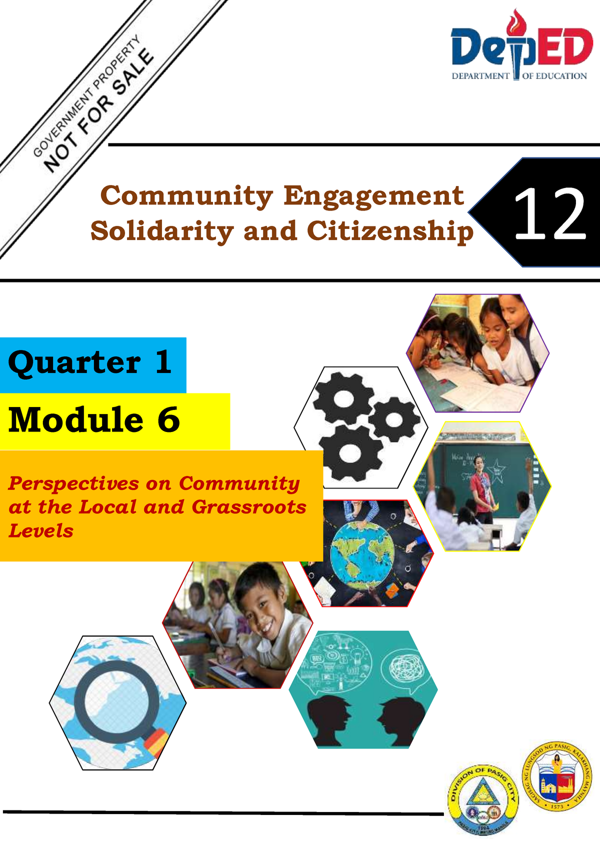 CESC 12 - Q1 - M6 - Lecture Notes 6 - 12 Community Engagement ...