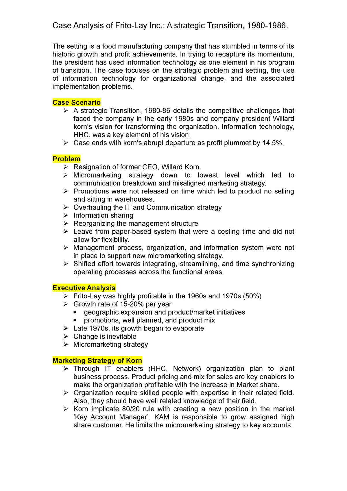 frito-lay-case-study-case-analysis-of-inc-a-strategic-transition-the-setting-is-a-food