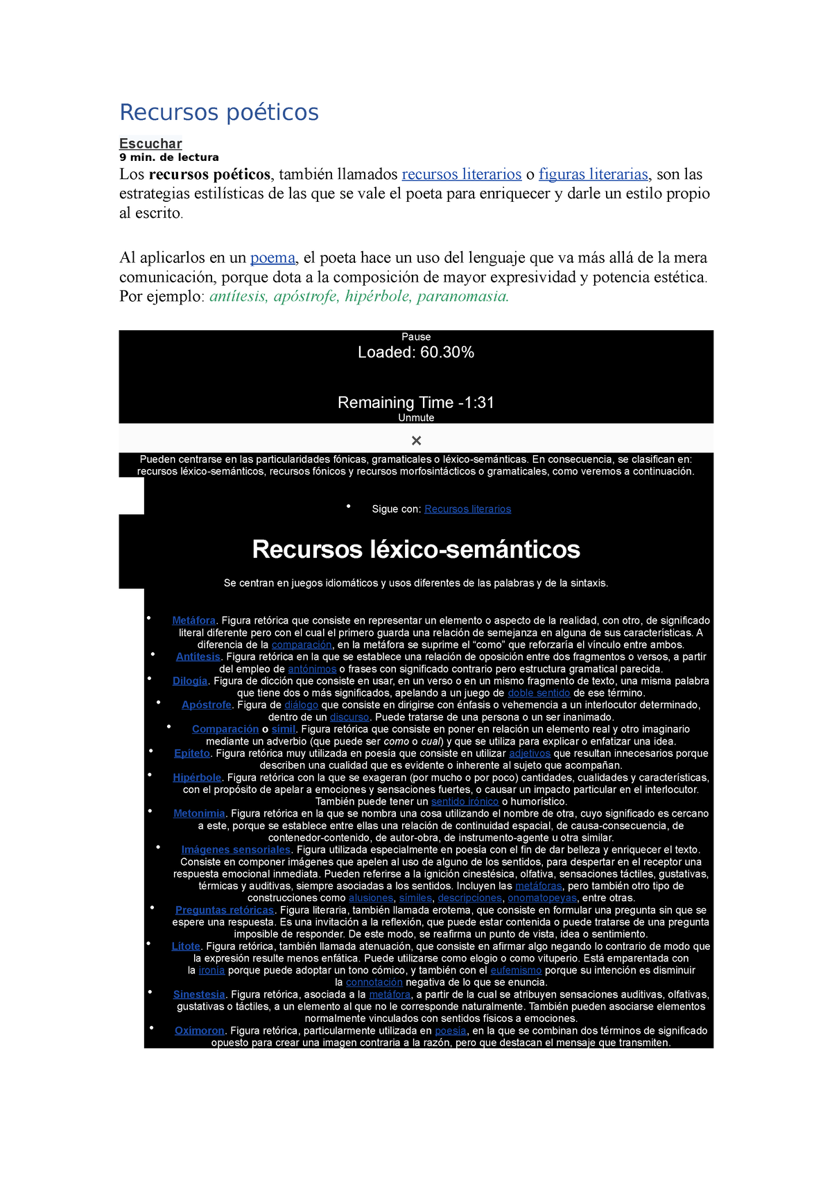 Recursos Poeticos Un Recurso Poetico Para Tu Literatura Recursos