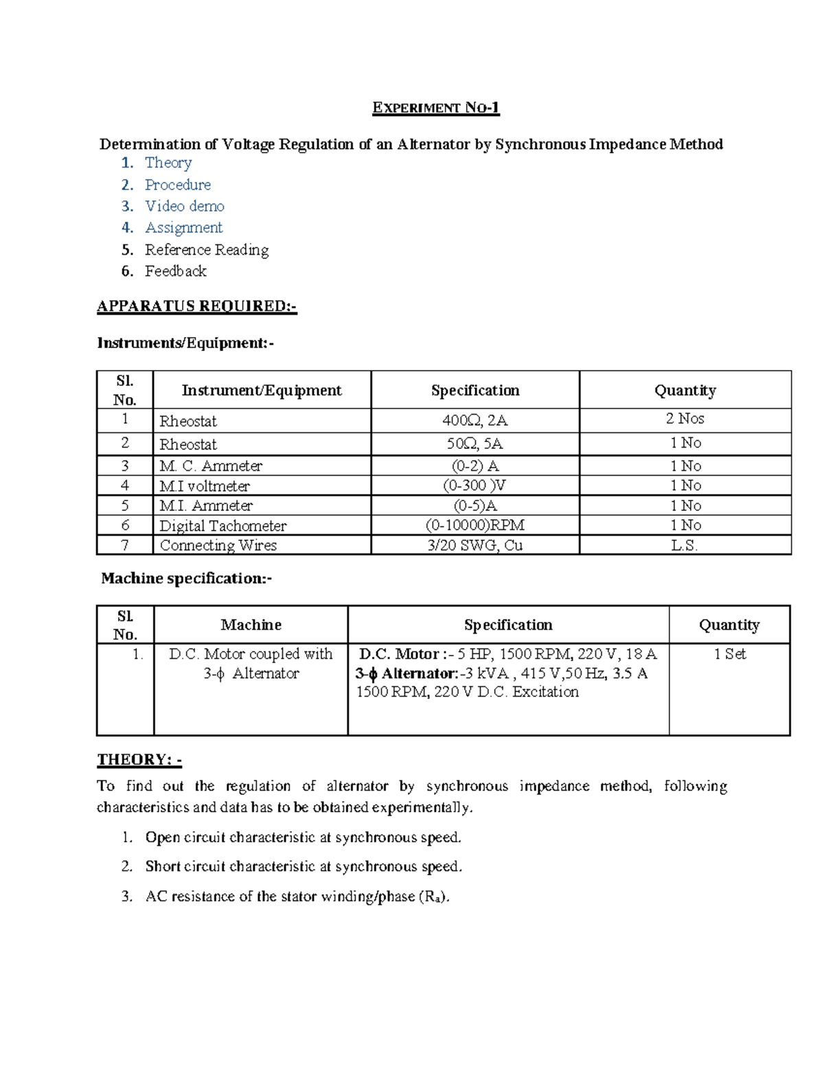 Expt. 1 Manual - Warning: TT: Undefined Function: 32 Warning: TT ...