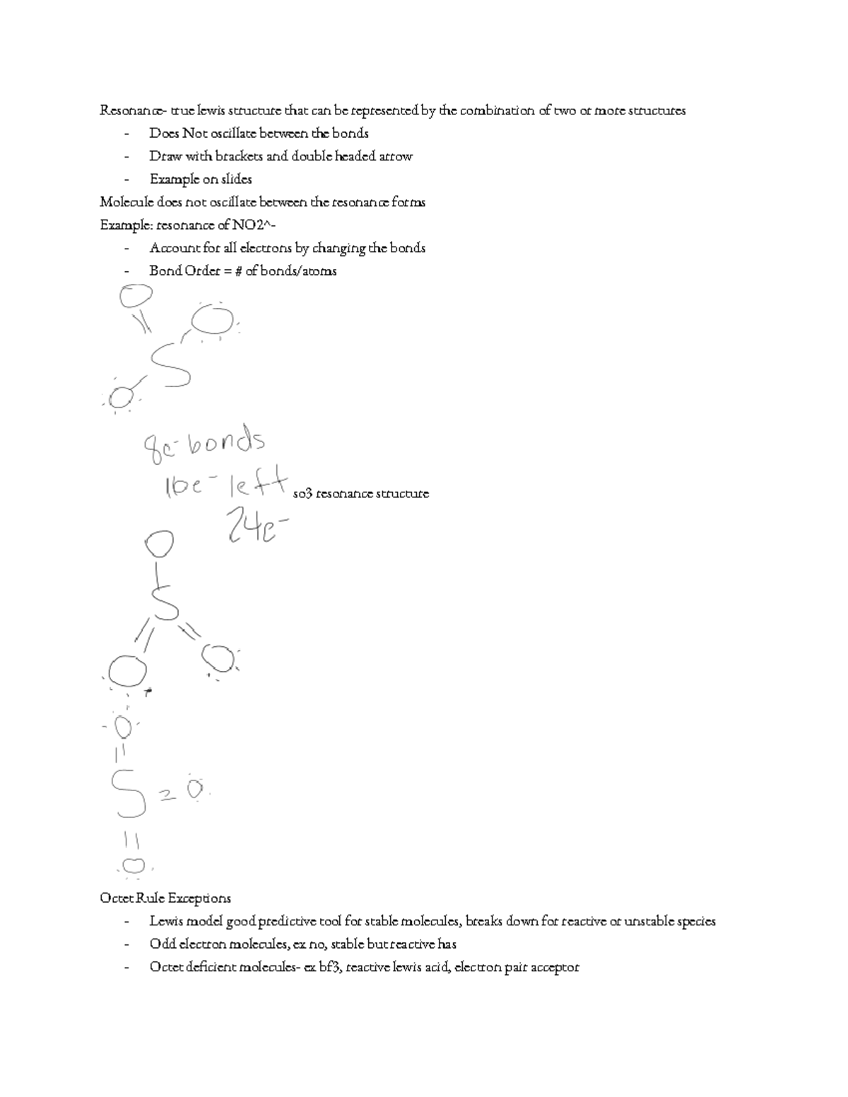 The Complete Guide To So2 Lewis Structure Resonance - garmh4w