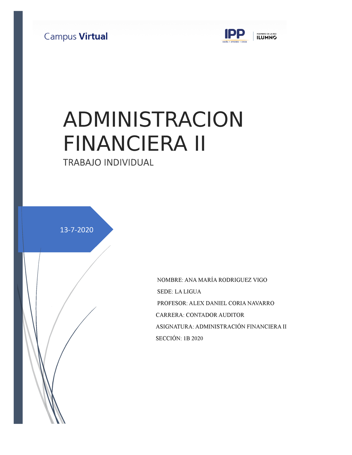 TIM2 Administracion Financiera II' - 13-7- ADMINISTRACION FINANCIERA II ...