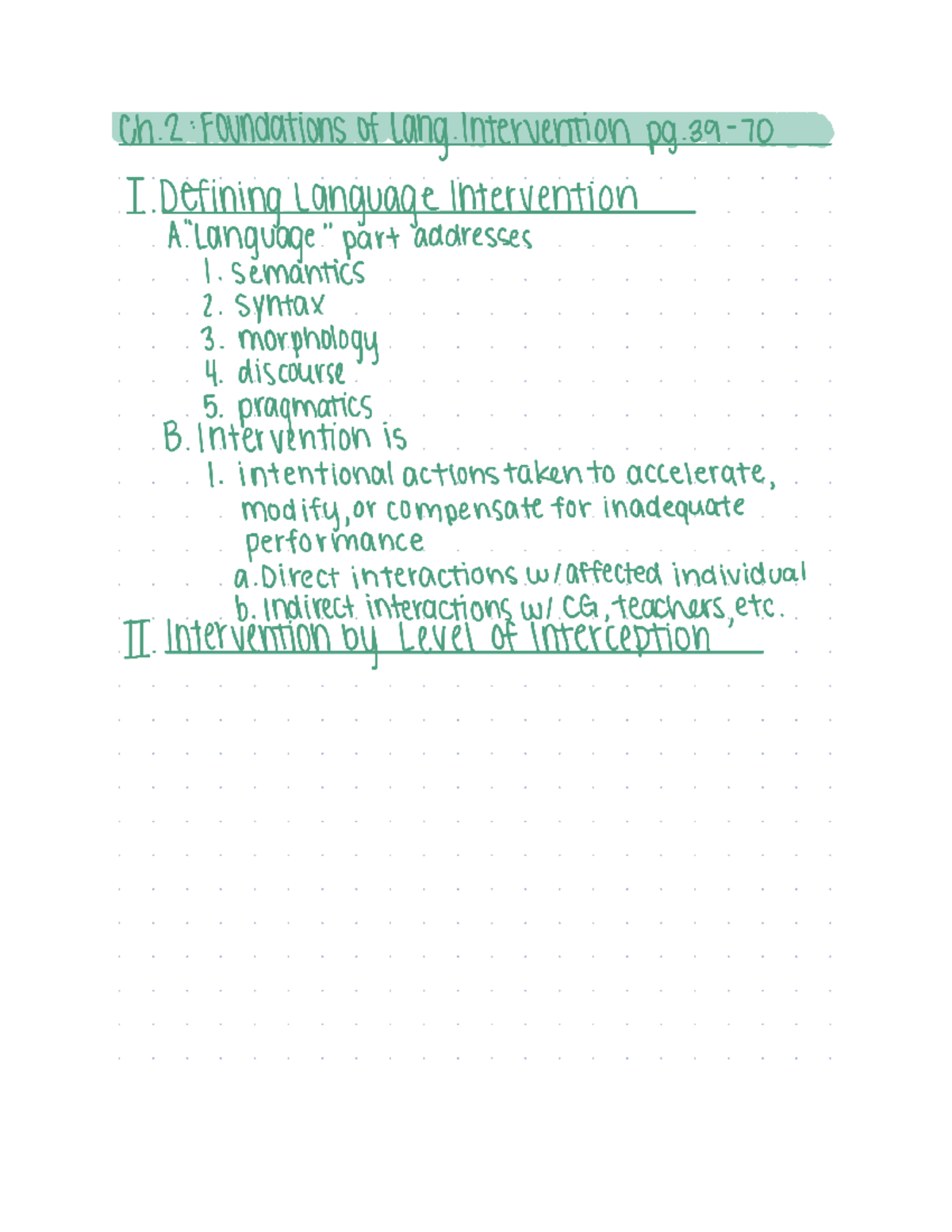 Chapter 2 - Textbook notes. - SLP52300500 - Studocu