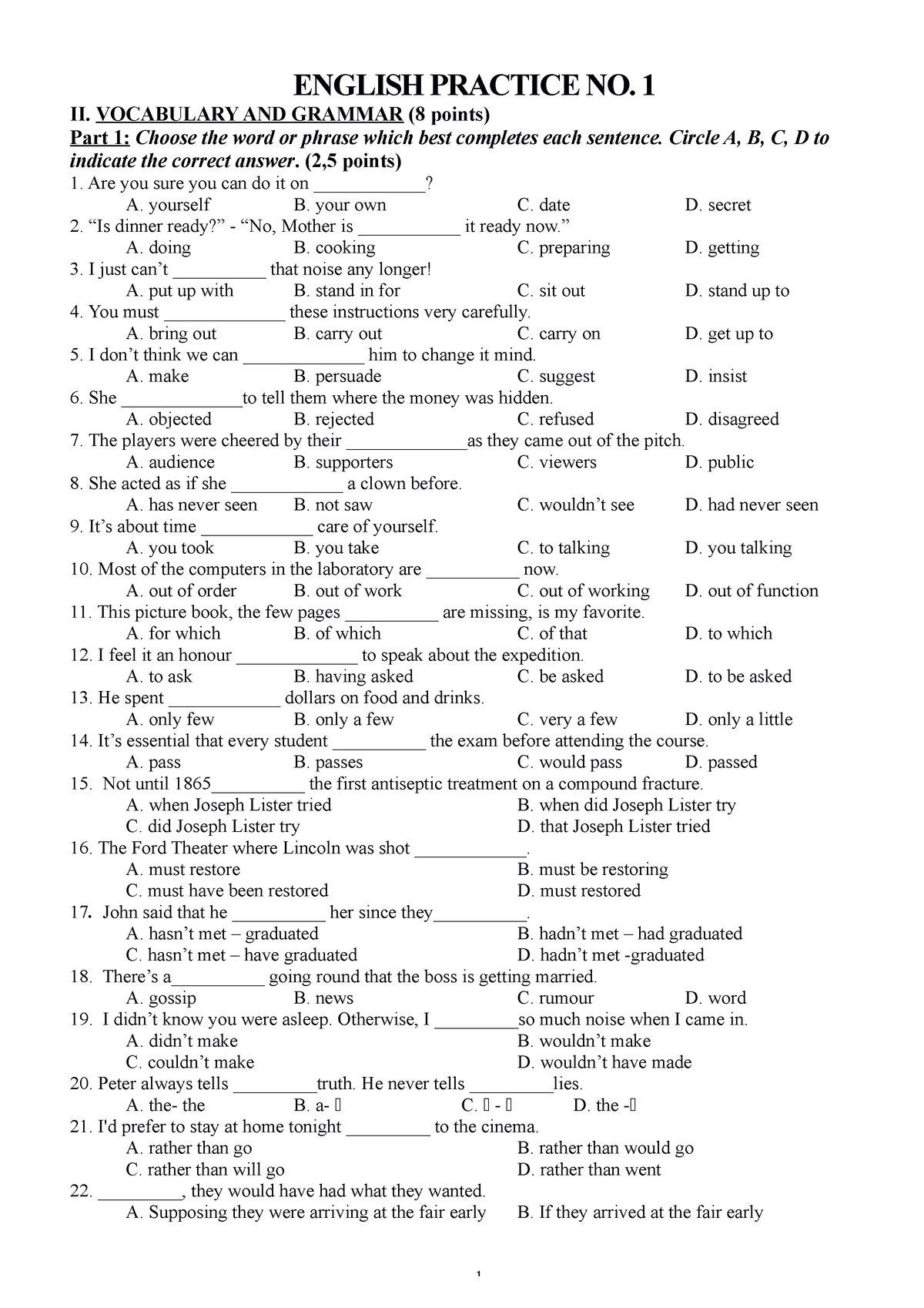 english-practice-test-1-english-practice-no-1-ii-vocabulary-and