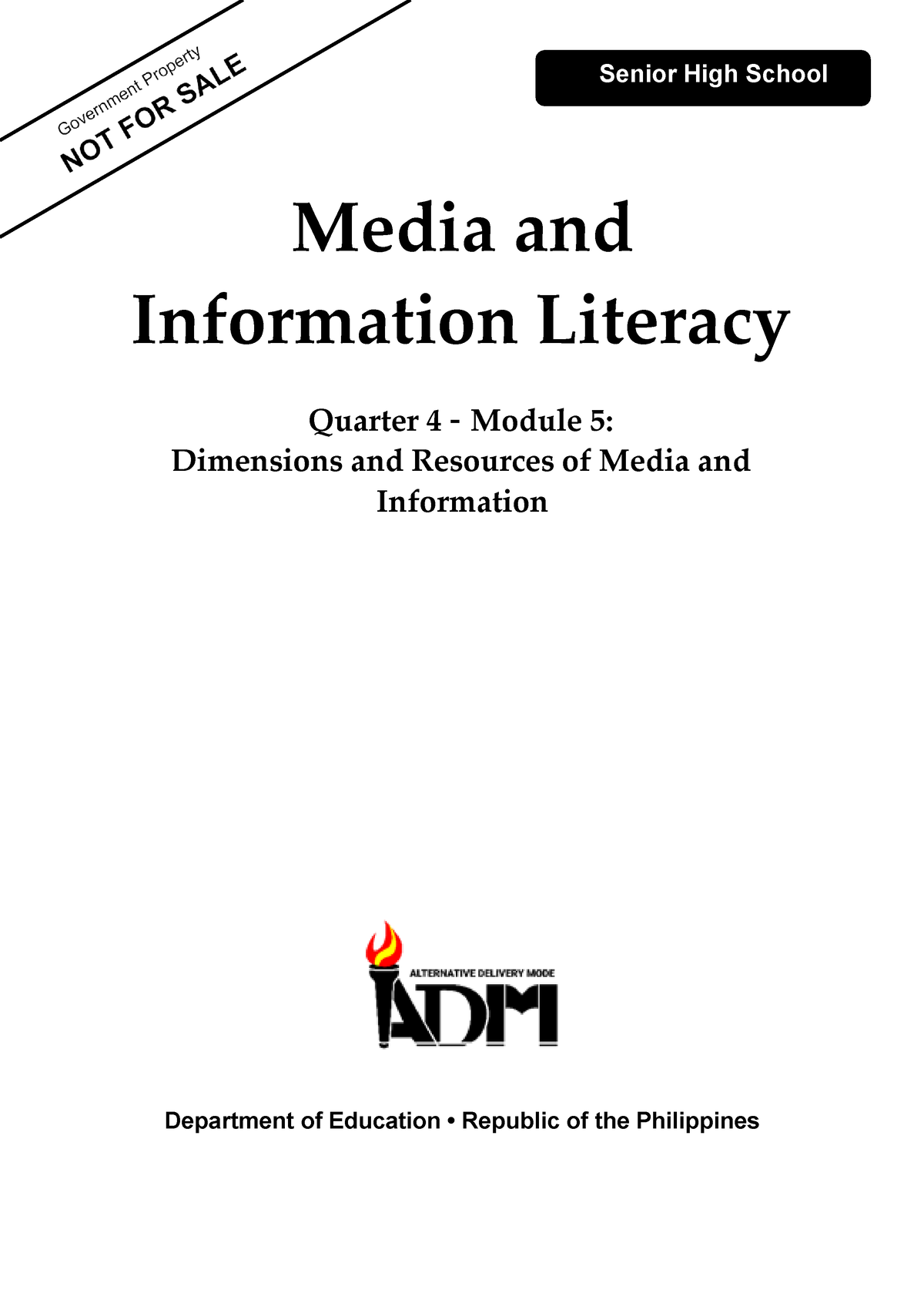 MIL11 Q4 Mod5 Version-3 - Media And Information Literacy Quarter 4 ...