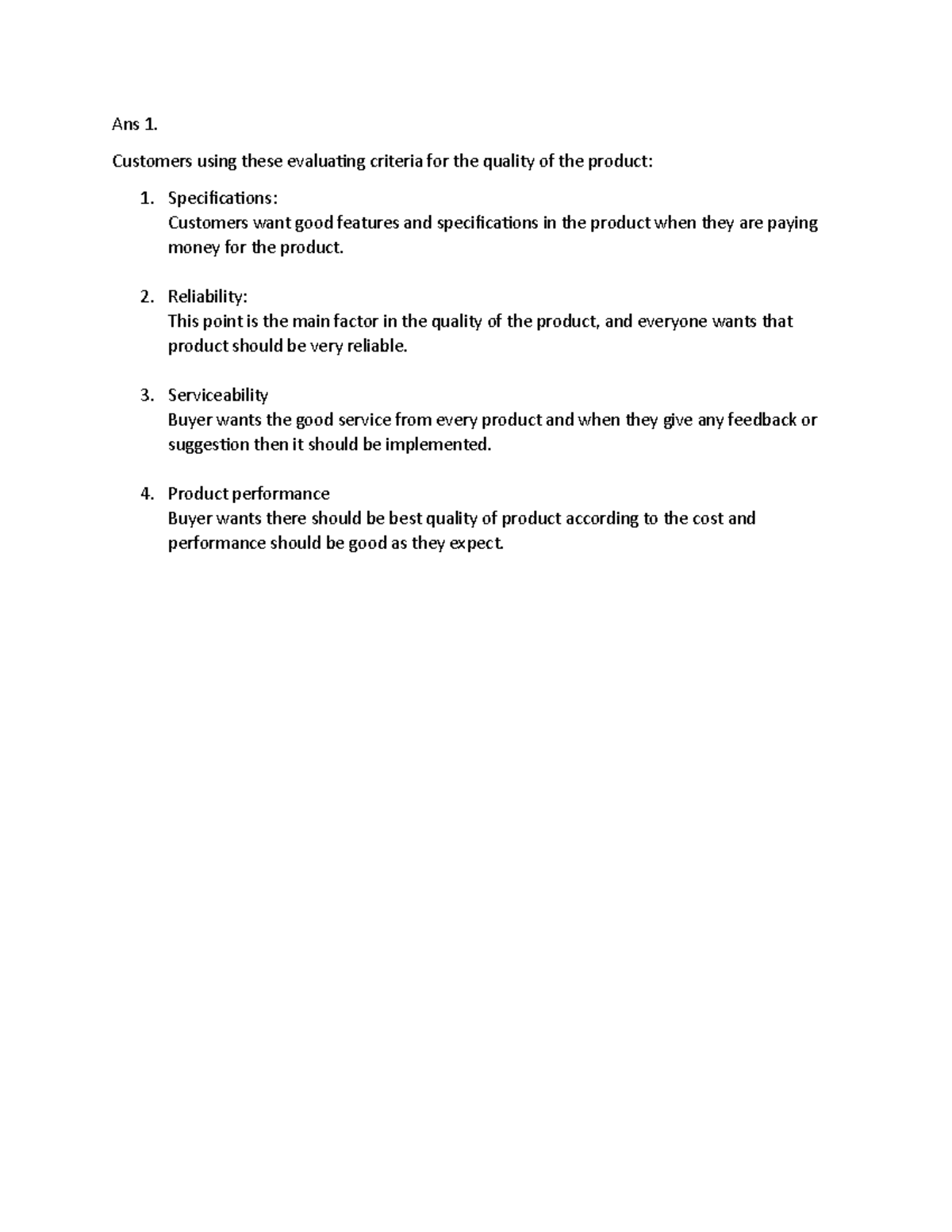 Ans capstone 1 project - Ans 1. Customers using these evaluating ...