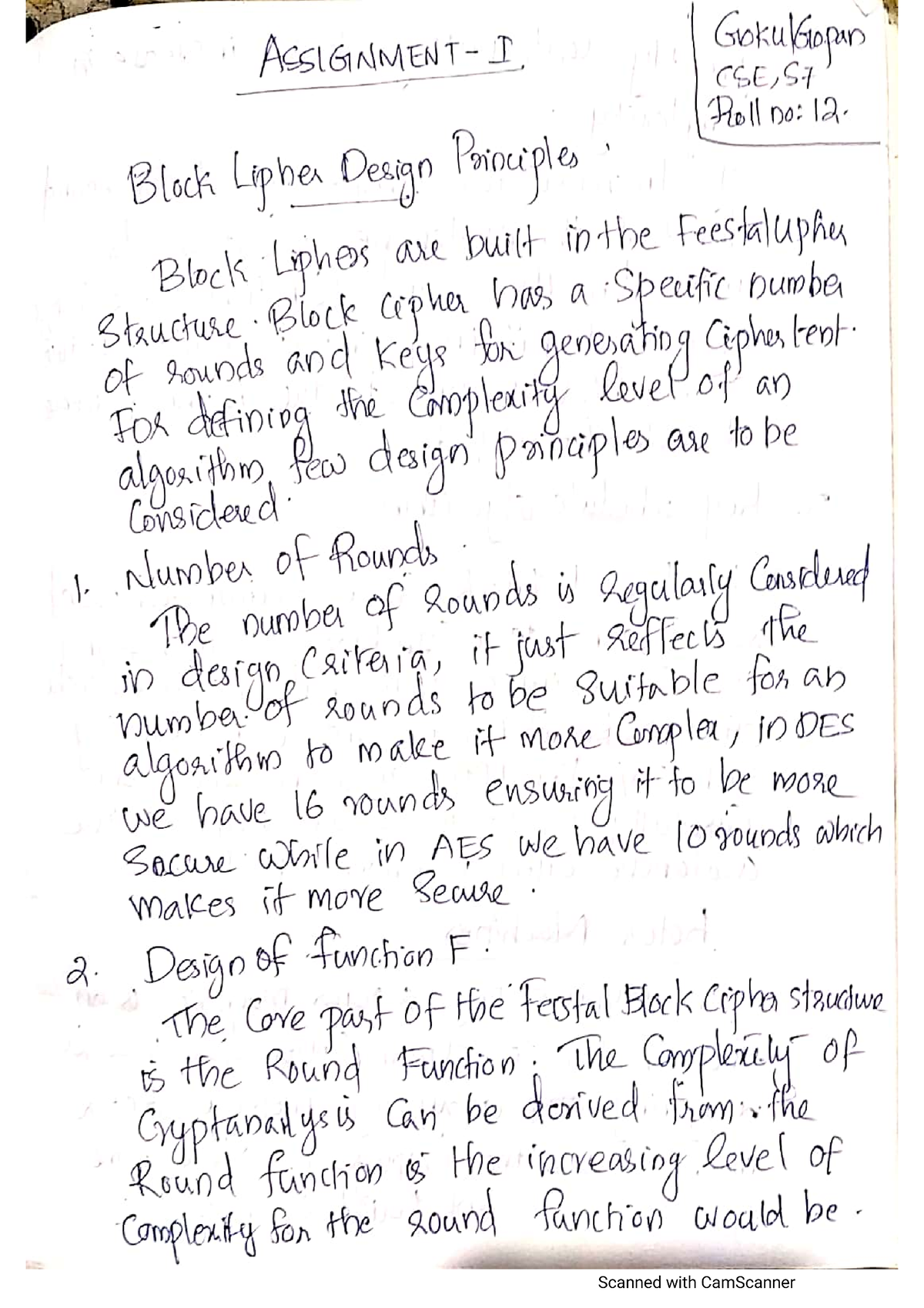 cryptography and network security assignment 3 answers