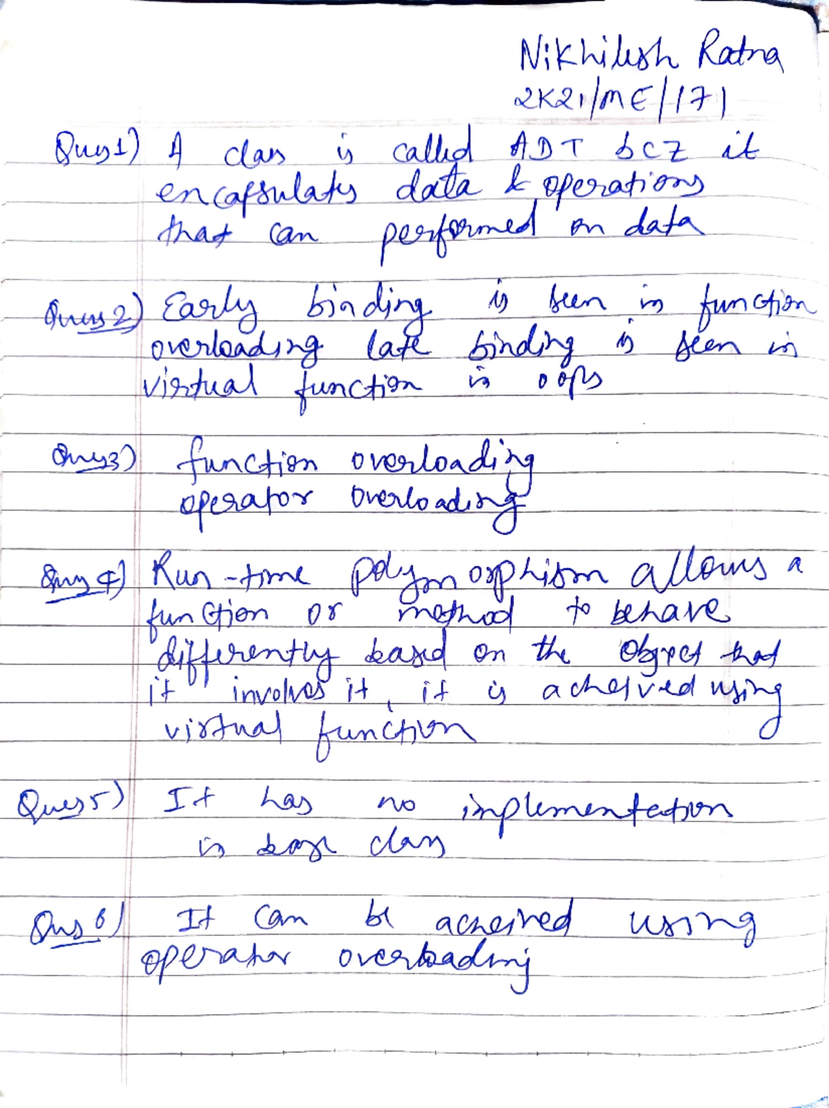 OOPS - OBJECT ORIENTED PROGRAMMING Object-Oriented Programming is a ...