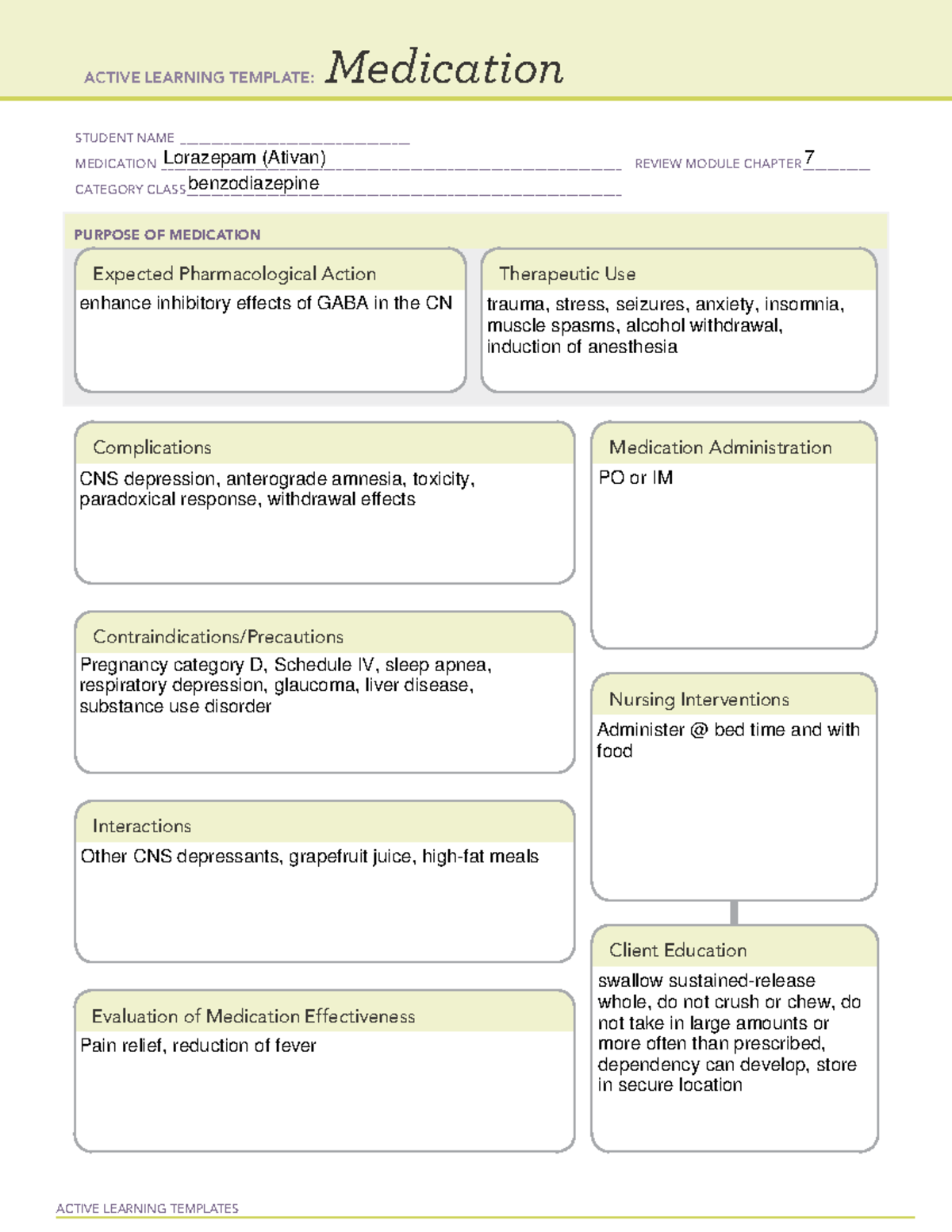 PNchildpractice 3 - Nursing template - ACTIVE LEARNING TEMPLATES ...