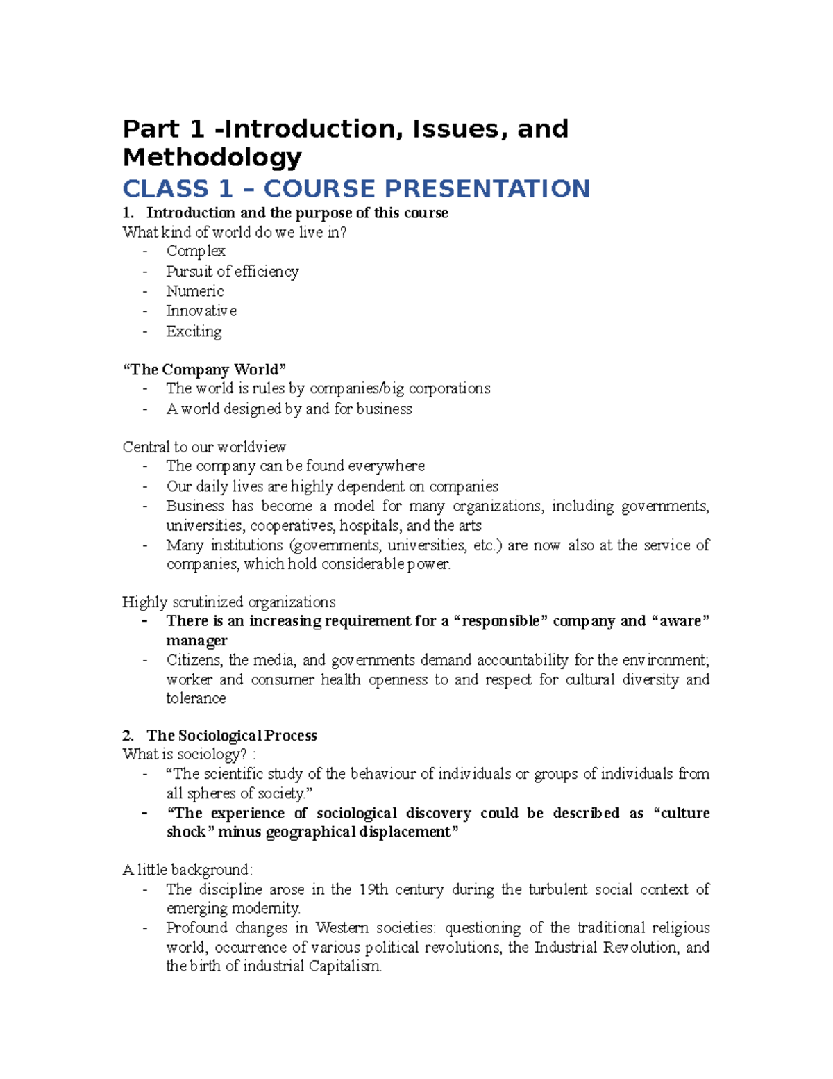 Lecture notes - DDRS - Part 1 -Introduction, Issues, and Methodology ...