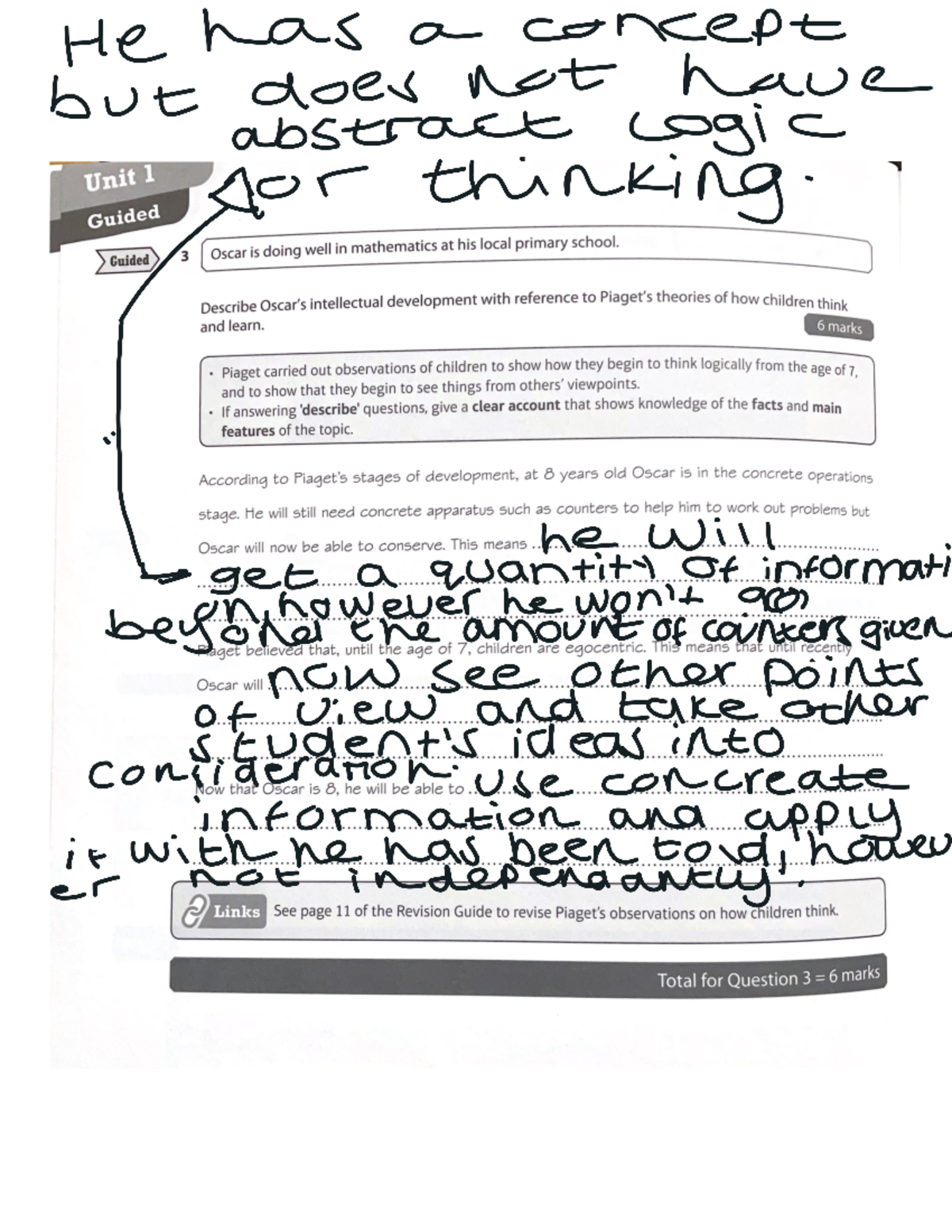 Oscar is doing well in mathematics at his local primary school - unit 1 ...