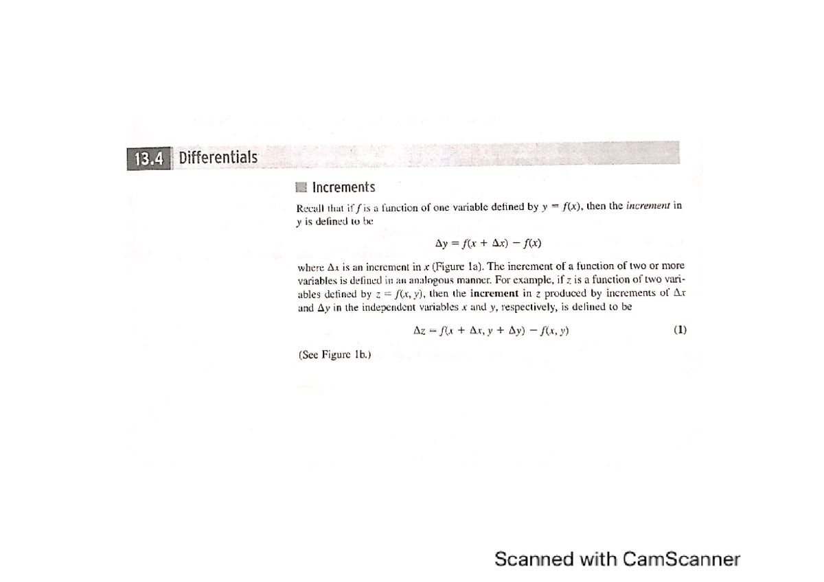 Section 13 - Prescribed text - Calculus of multivariable - Studocu